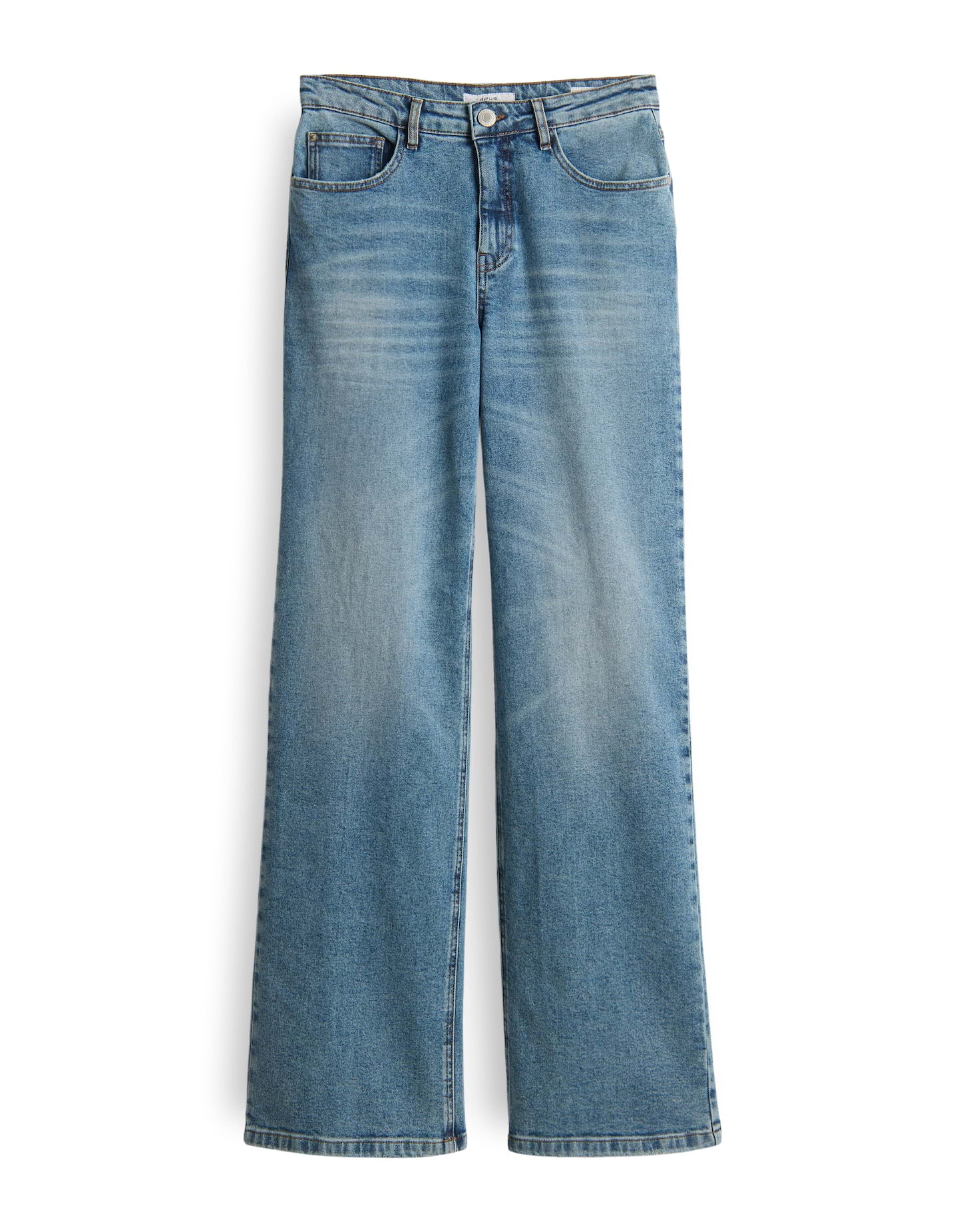 OPUS Wide Leg Jeans Mid Rise Miva escape
