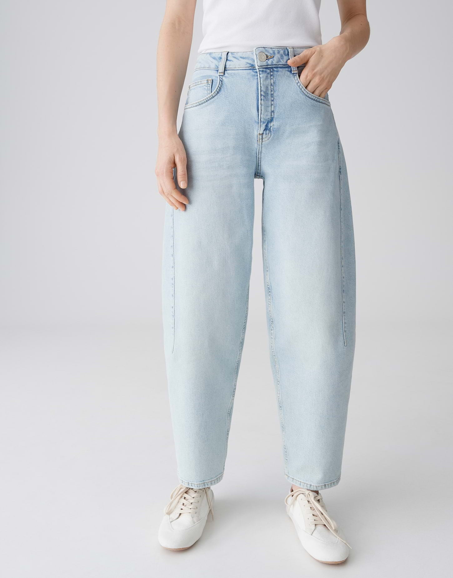 OPUS Barrel Jeans Mid Rise Lolah joy