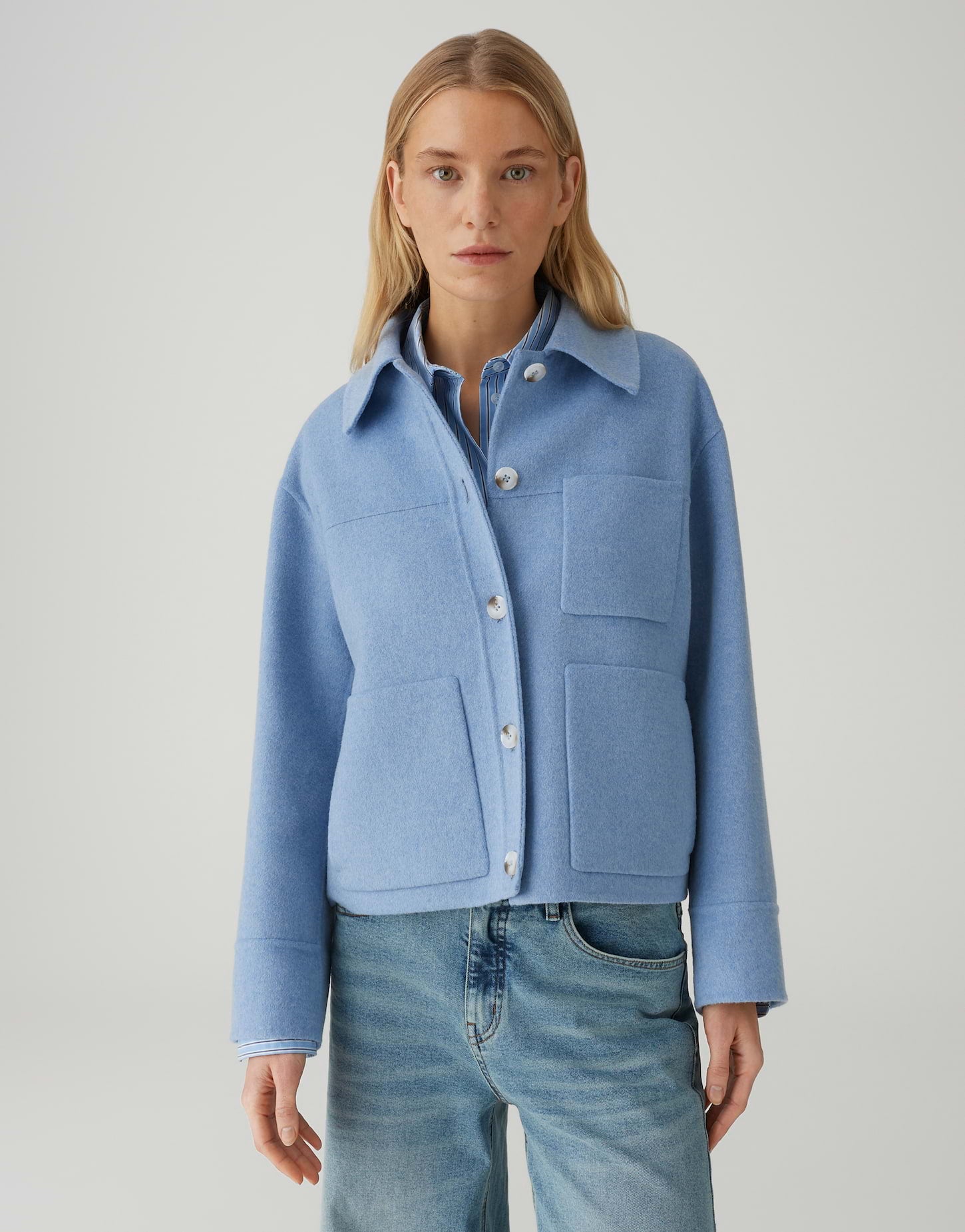 OPUS Jacke im hochwertigen Woll Mix Regular Fit Helia