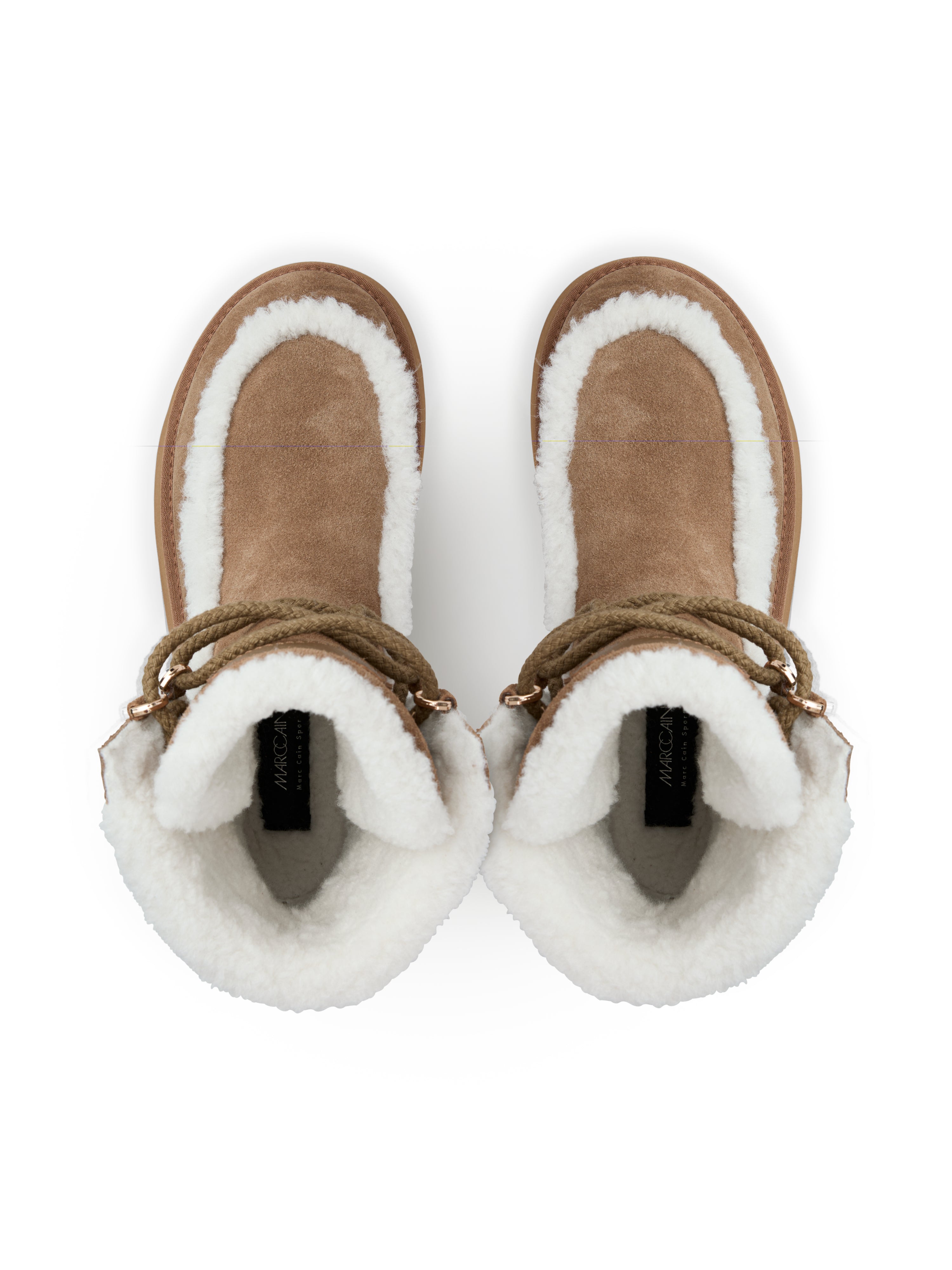 Marc Cain Plateau-Stiefelette mit Schnürung
