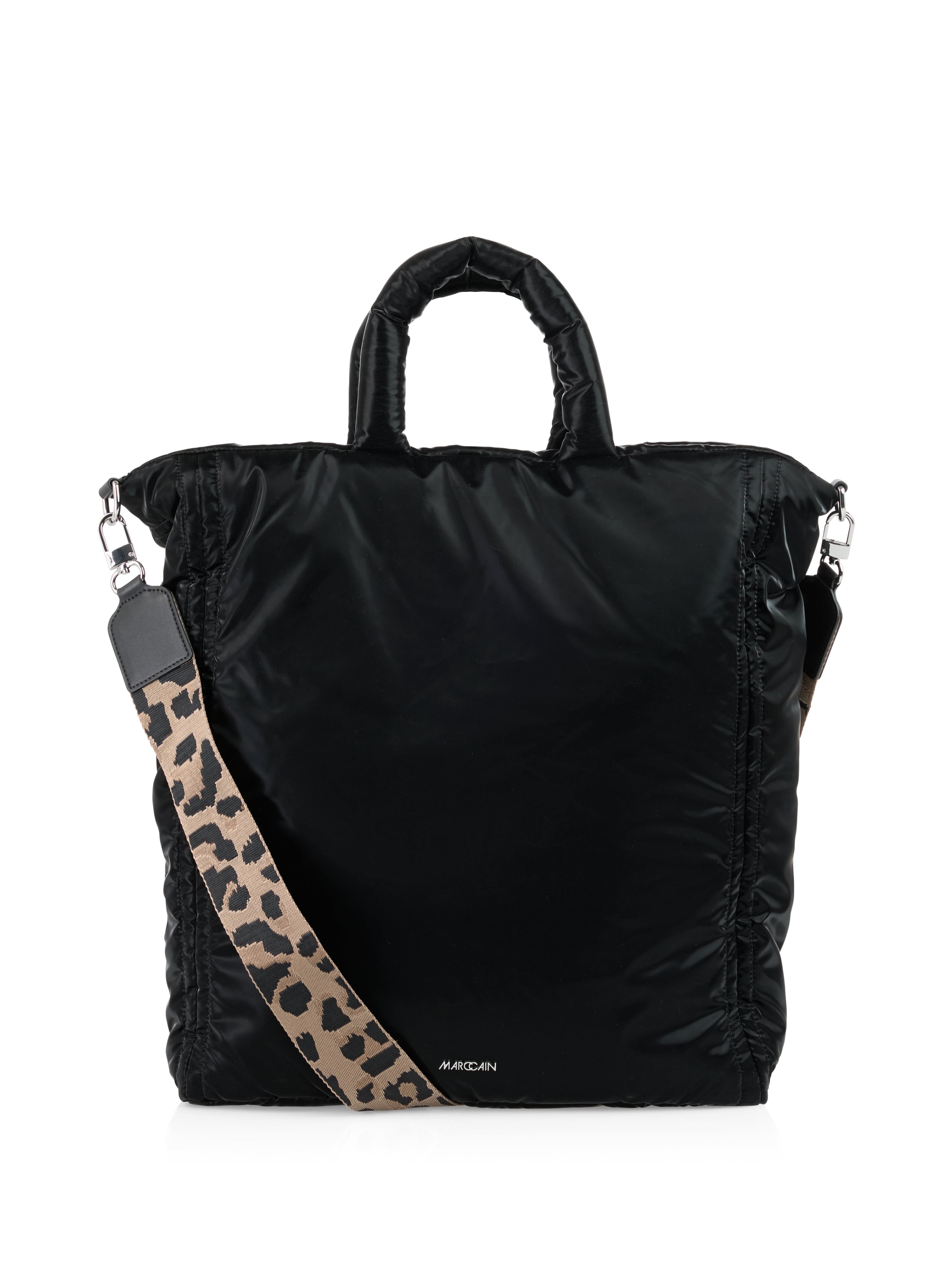 Marc Cain Großer Shopper mit Leo-Schulterriemen