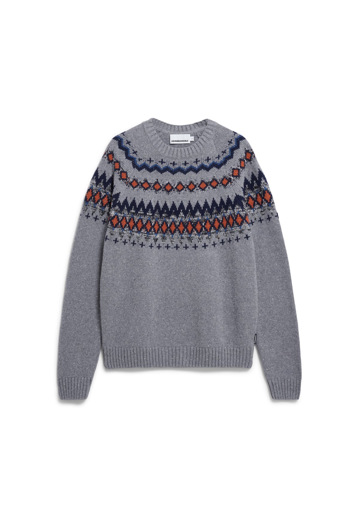 Armedangels Pullover mit Grobstrickmuster KAALLA FAIR ISLE