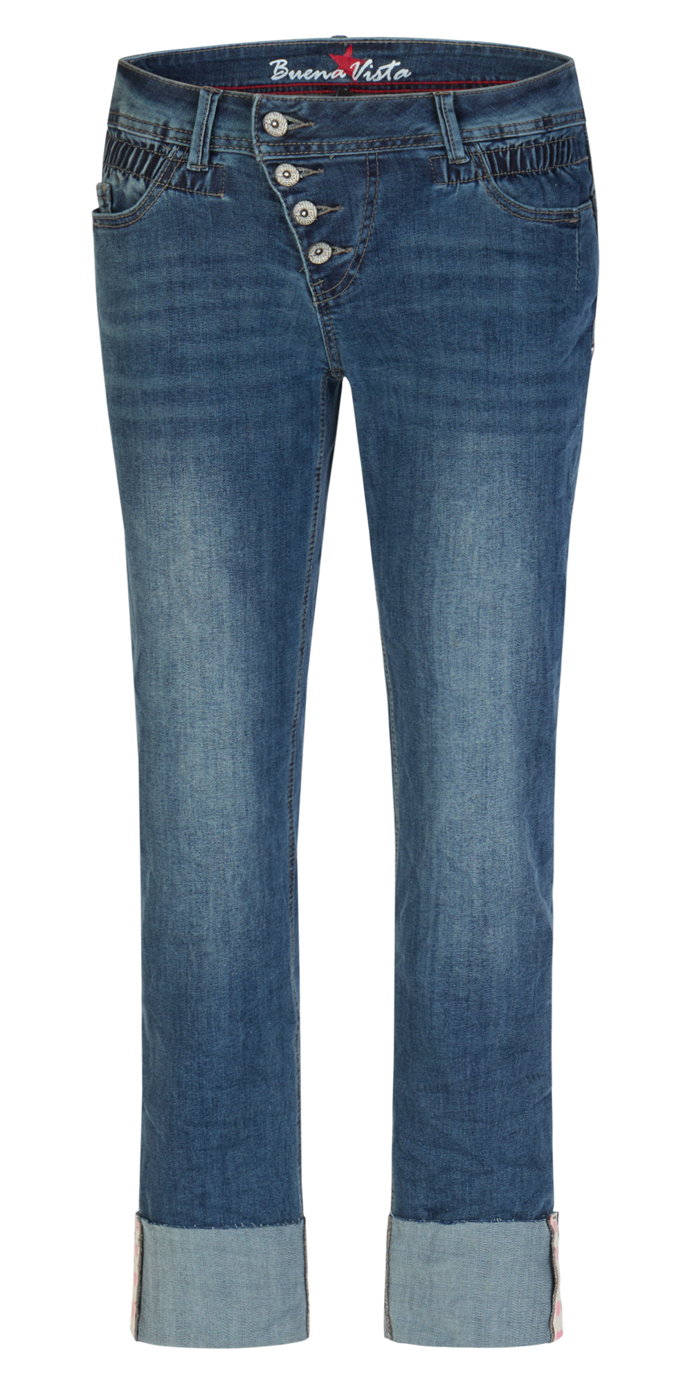Buena Vista Jeans Malibu straight 7/8 R stretch denim