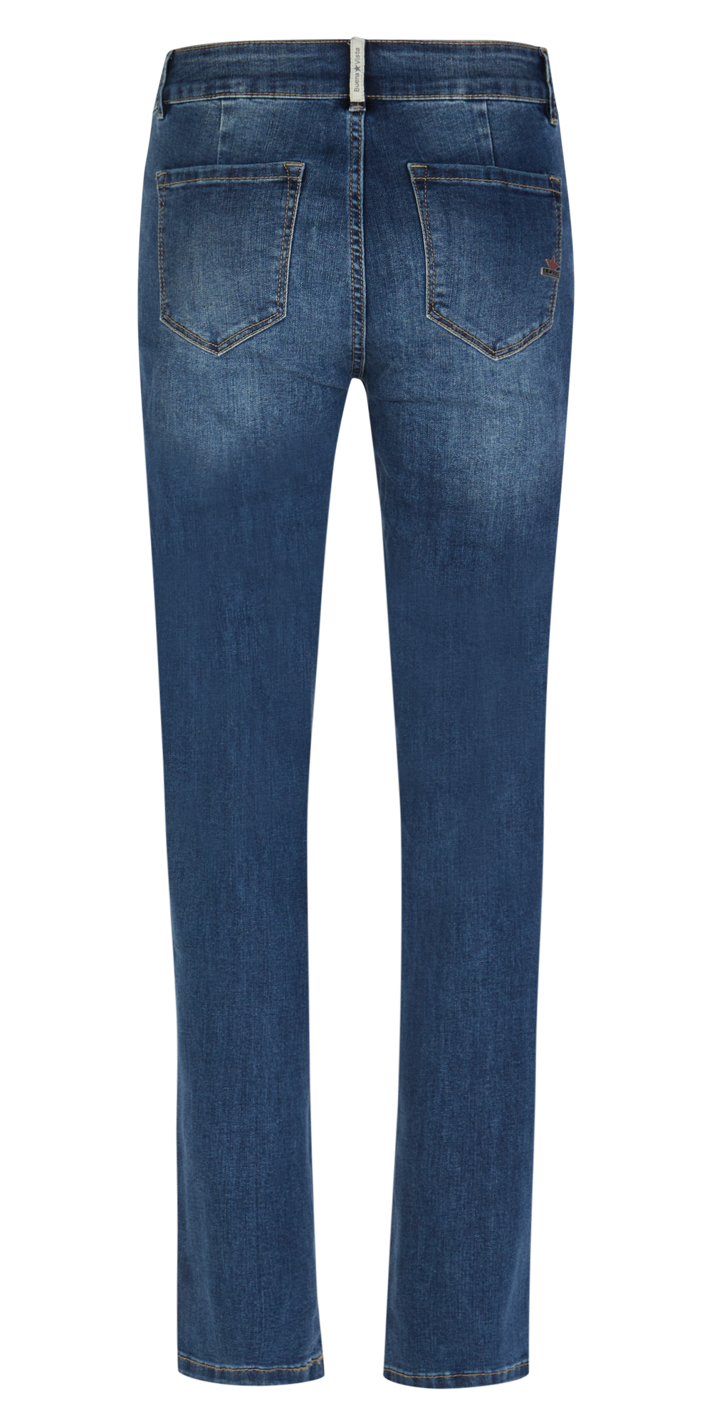 Buena Vista Stella-Zip Jeans straight stretch denim