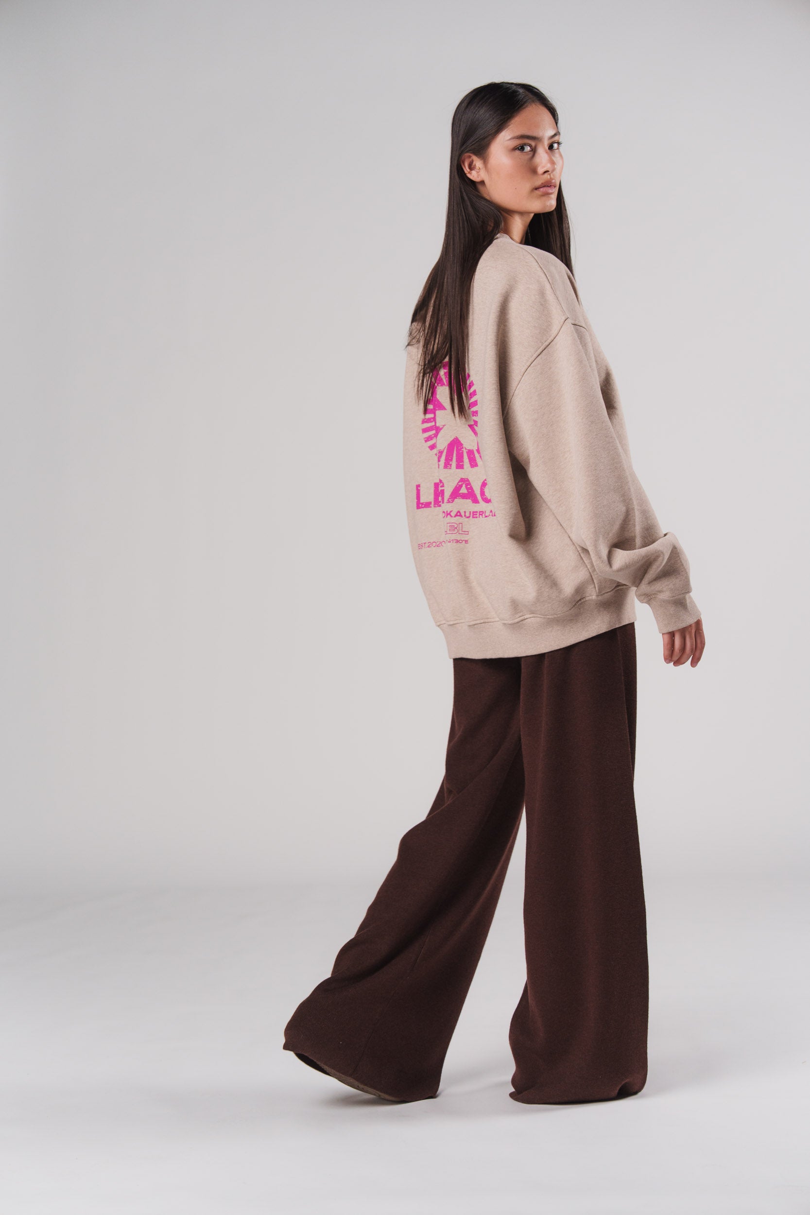 Karo Kauer Sweater Legacy Beige Melange