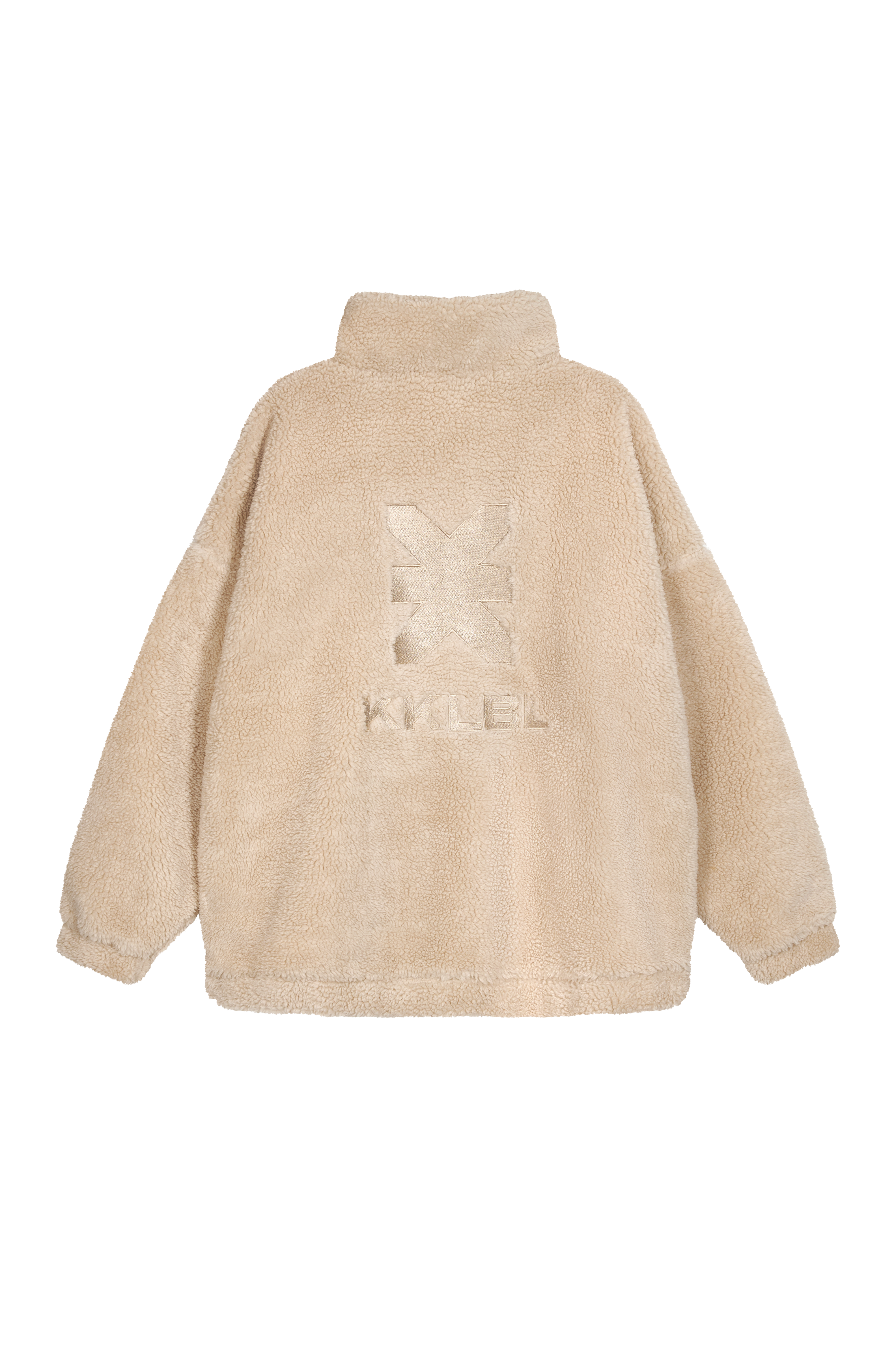 Karo Kauer Teddy Half Zip Sweater