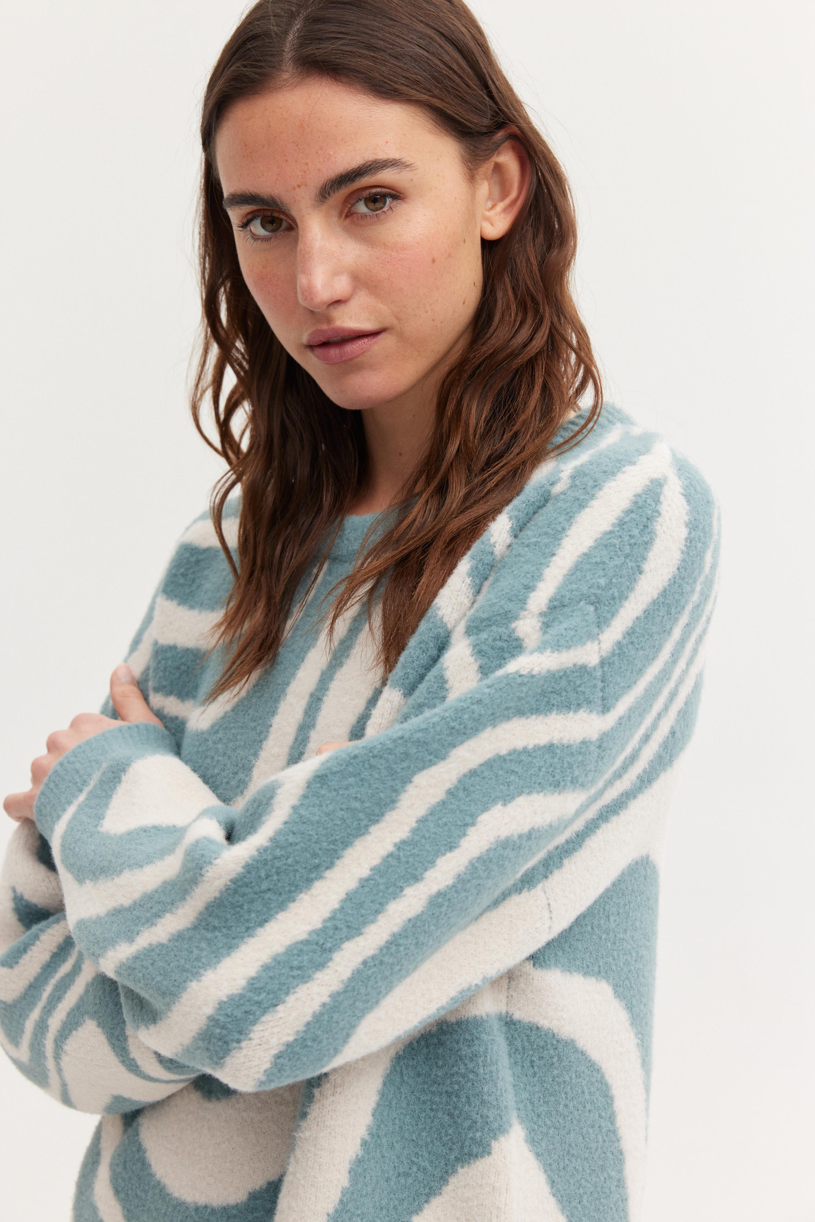 The Fashion People Jacquard Pullover