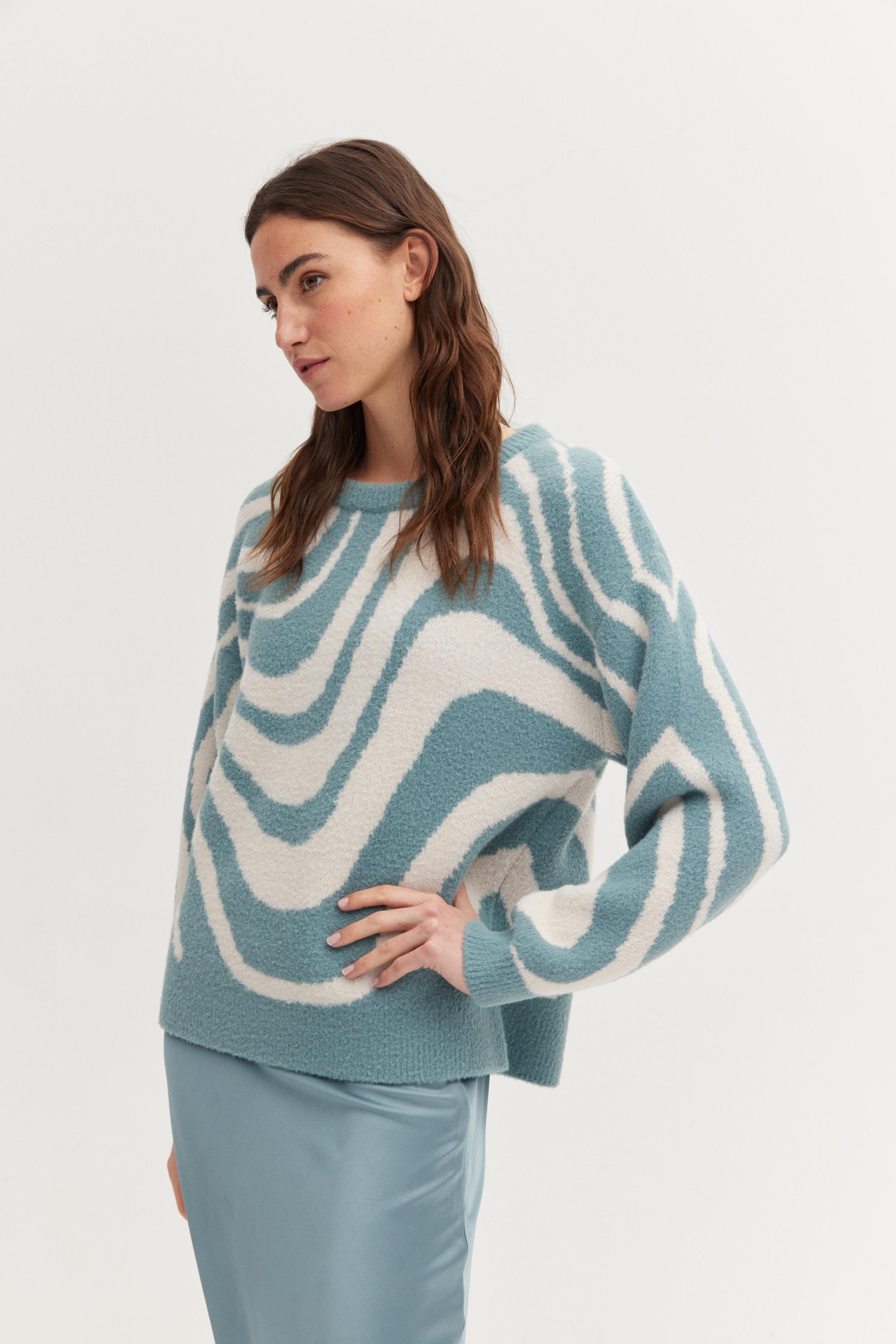 The Fashion People Jacquard Pullover