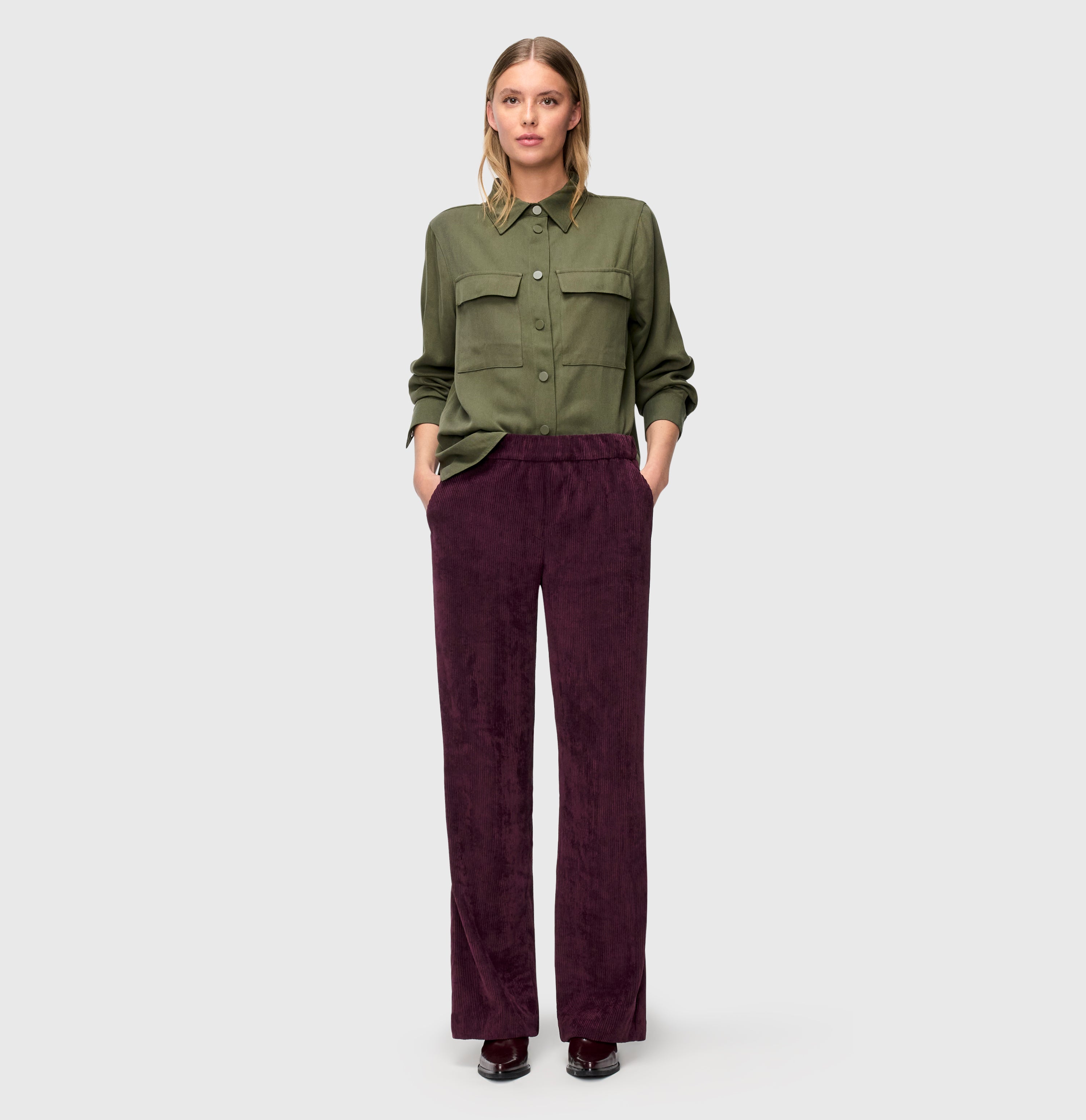 MAC JEANS - CHIARA, Fluid corduroy