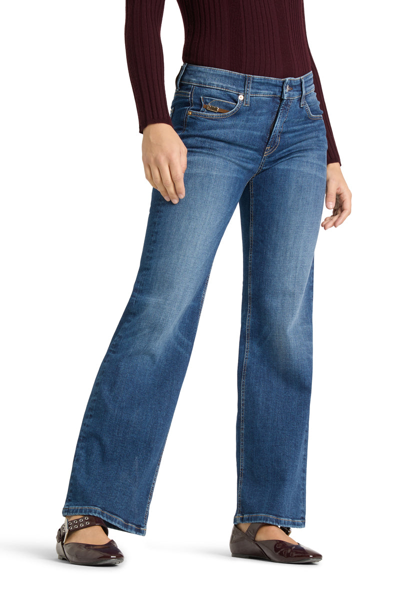Cambio Wide Leg Jeans Tess