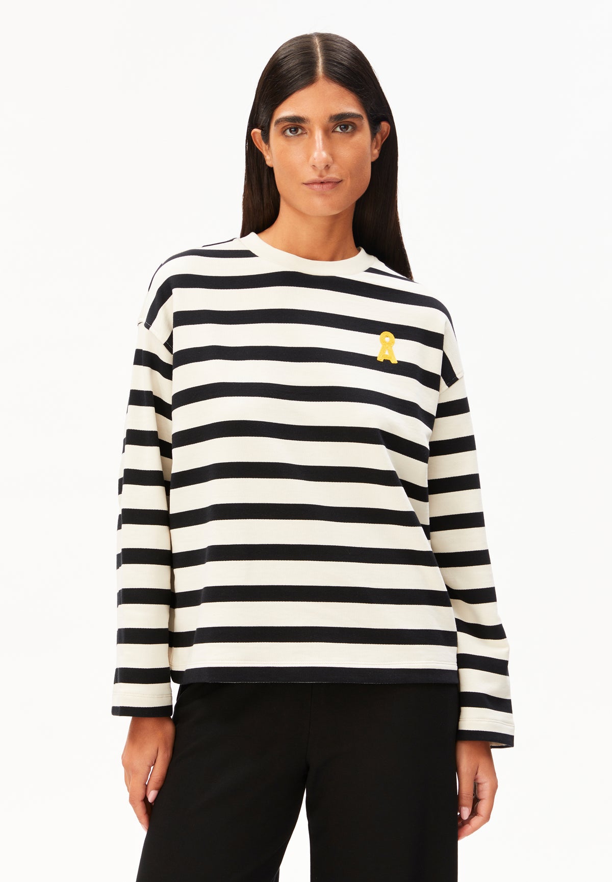 armedangels Sweatshirt ICONIC Å FRANKAA BOLD aus Bio-Baumwolle