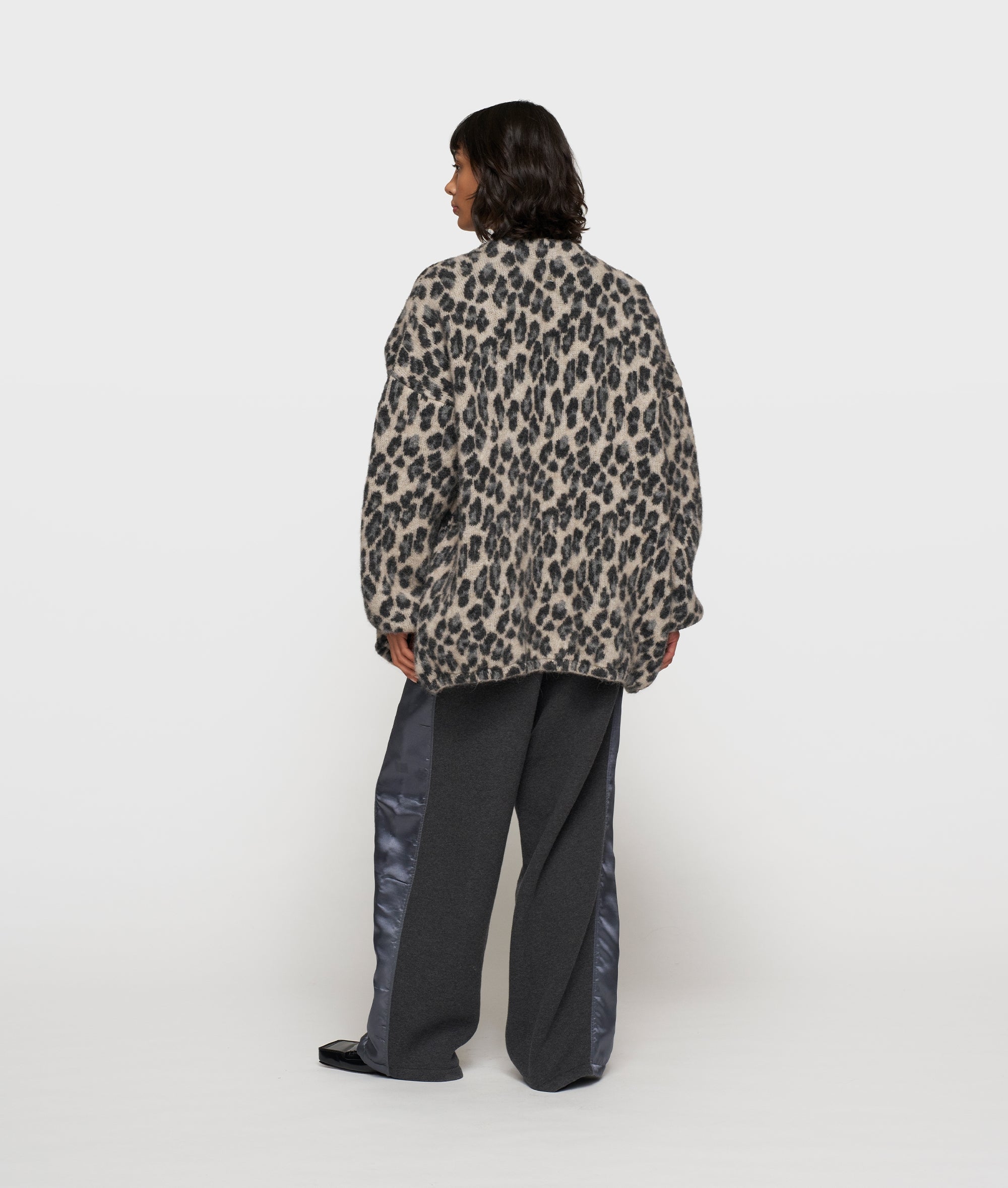 10Days knit cardigan leopard