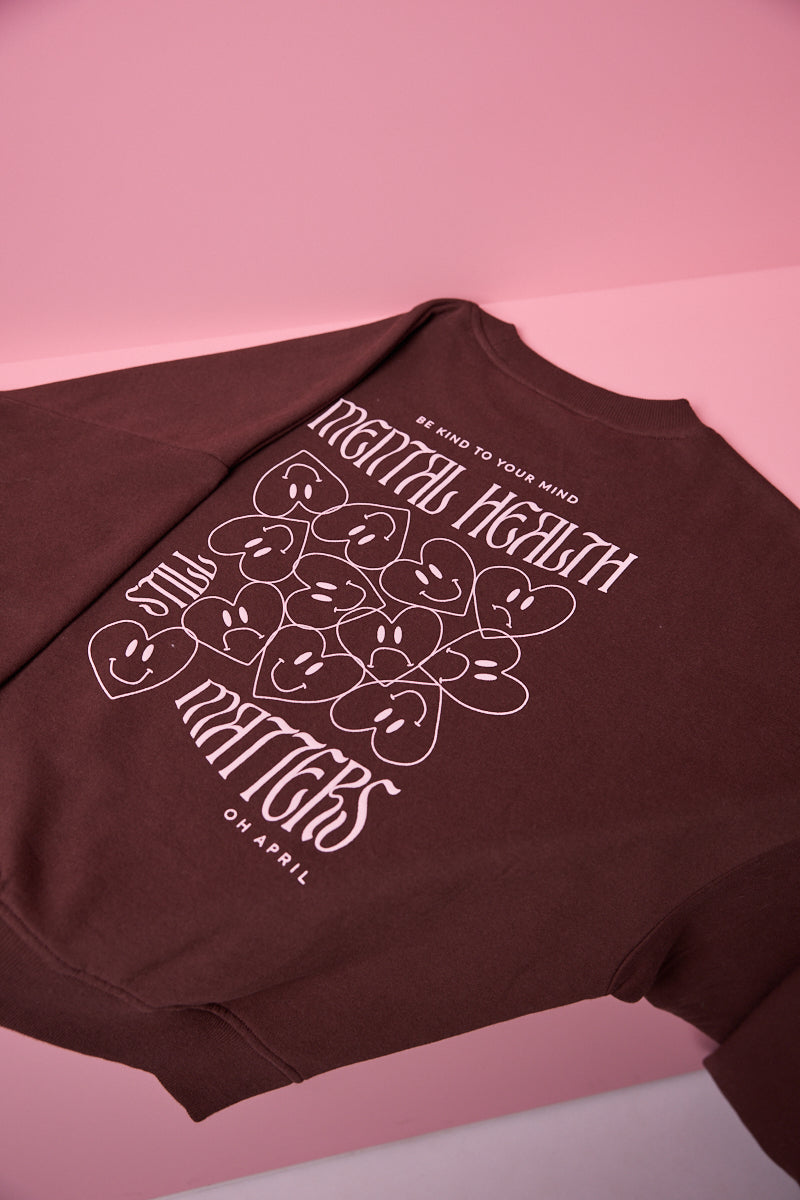 Oh April Regular Sweater Mental Health