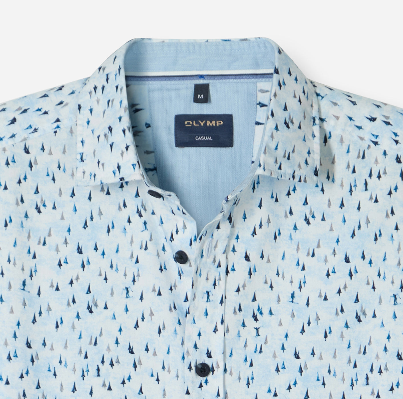 OLYMP Freizeithemd Casual, regular fit, Marine