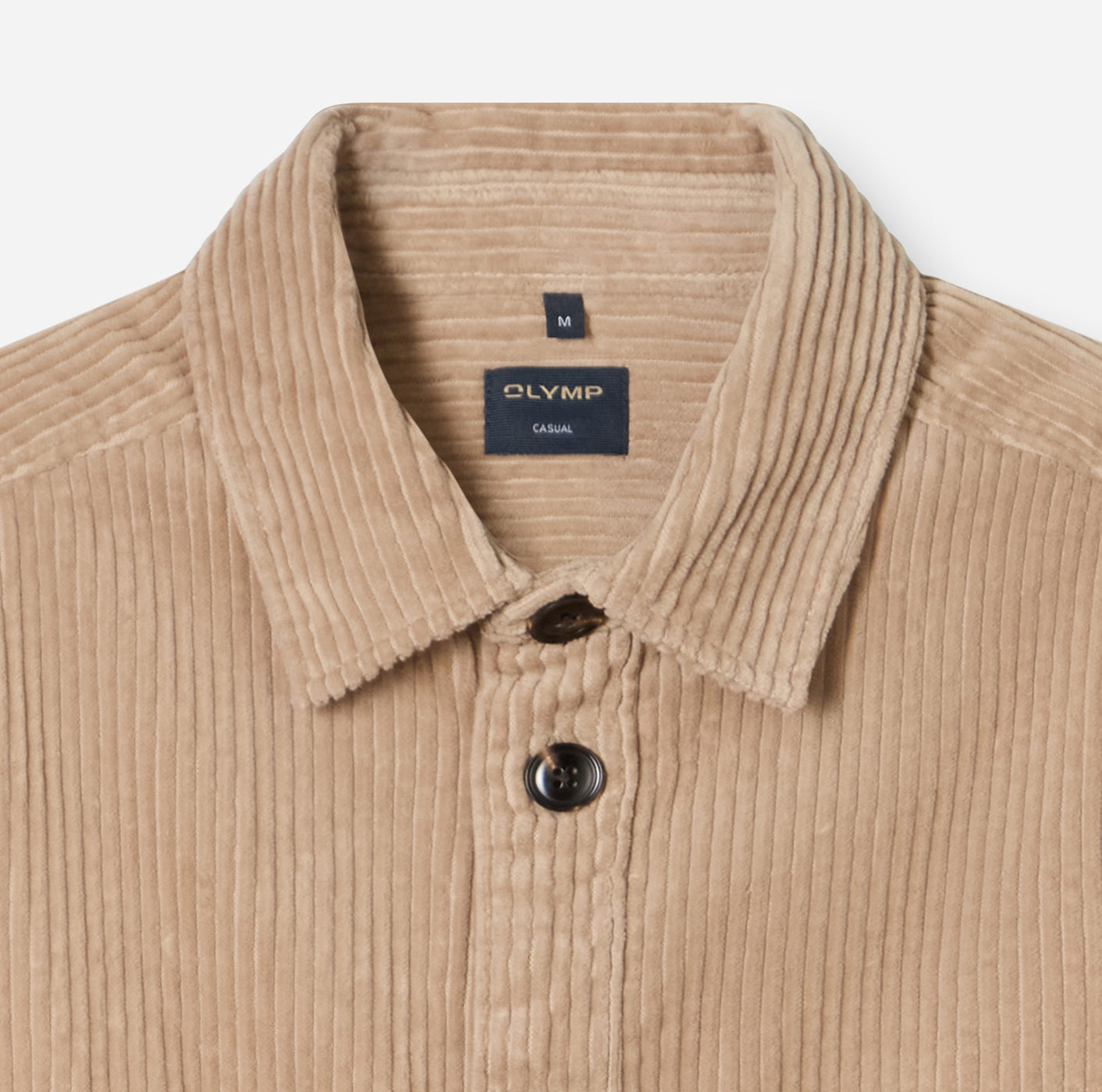 OLYMP Freizeithemd Casual, Overshirt, Marine