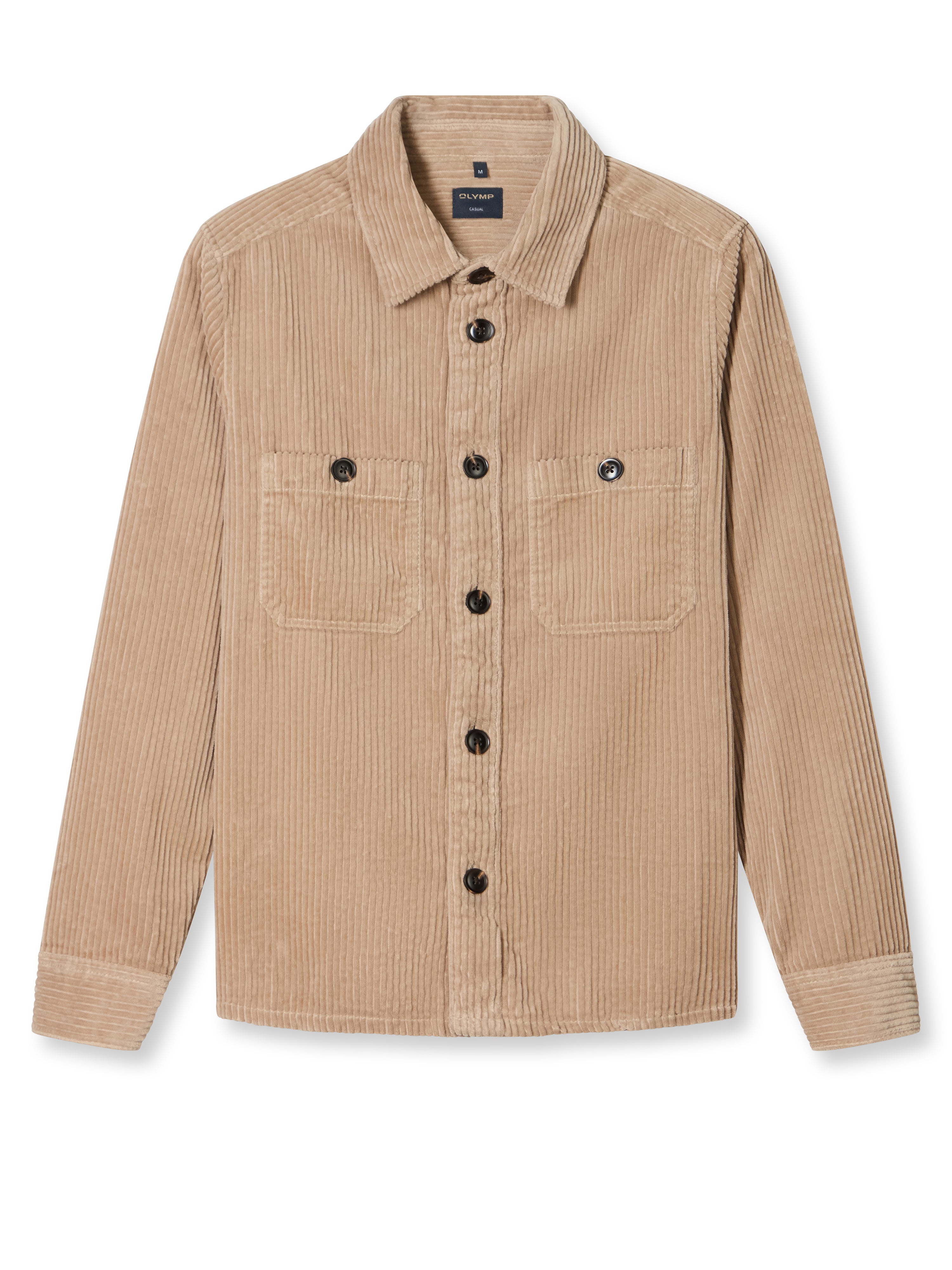 OLYMP Freizeithemd Casual, Overshirt, Marine