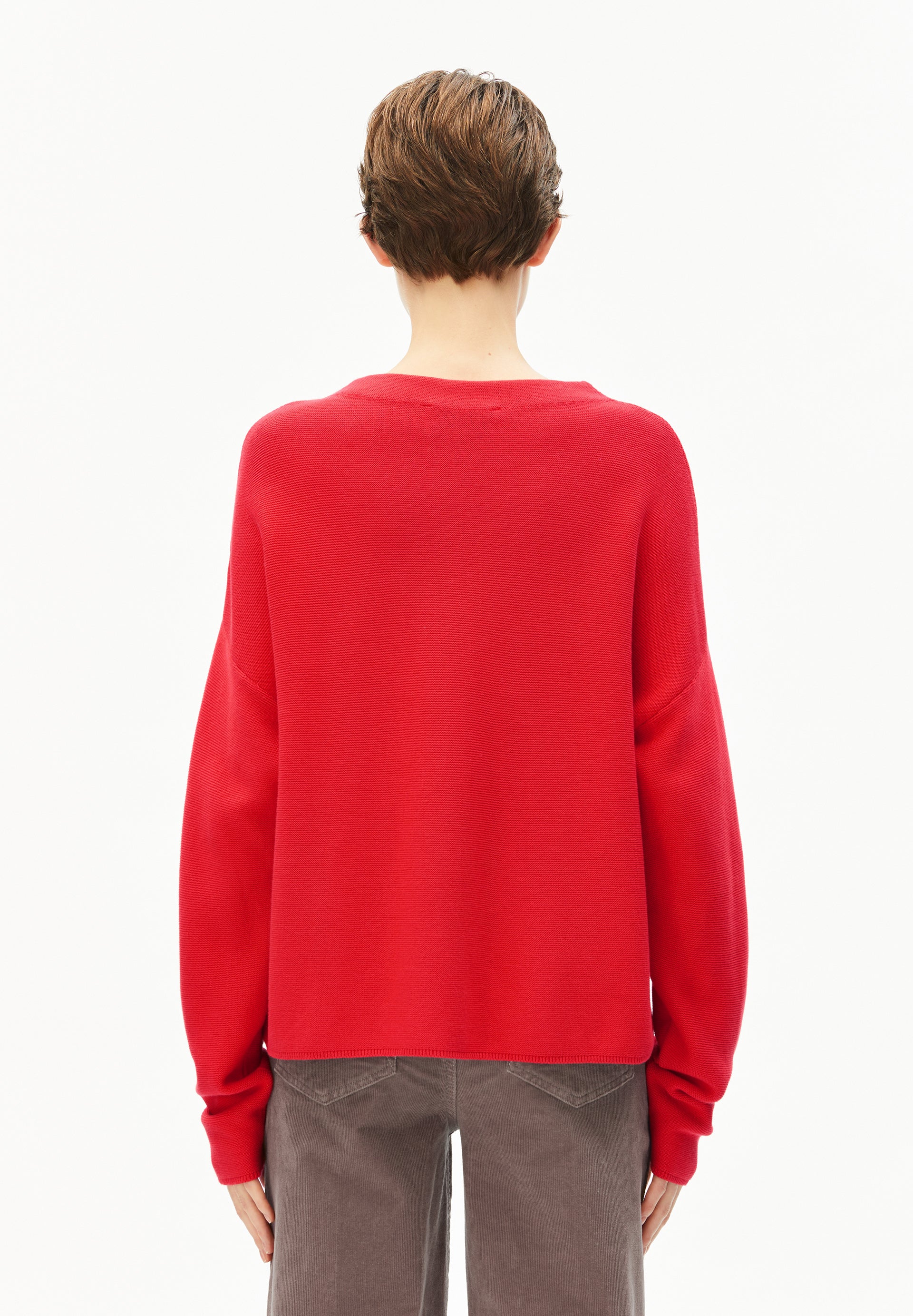 Armedangels Pullover MERINAA LINKS LINKS aus Bio-Baumwolle