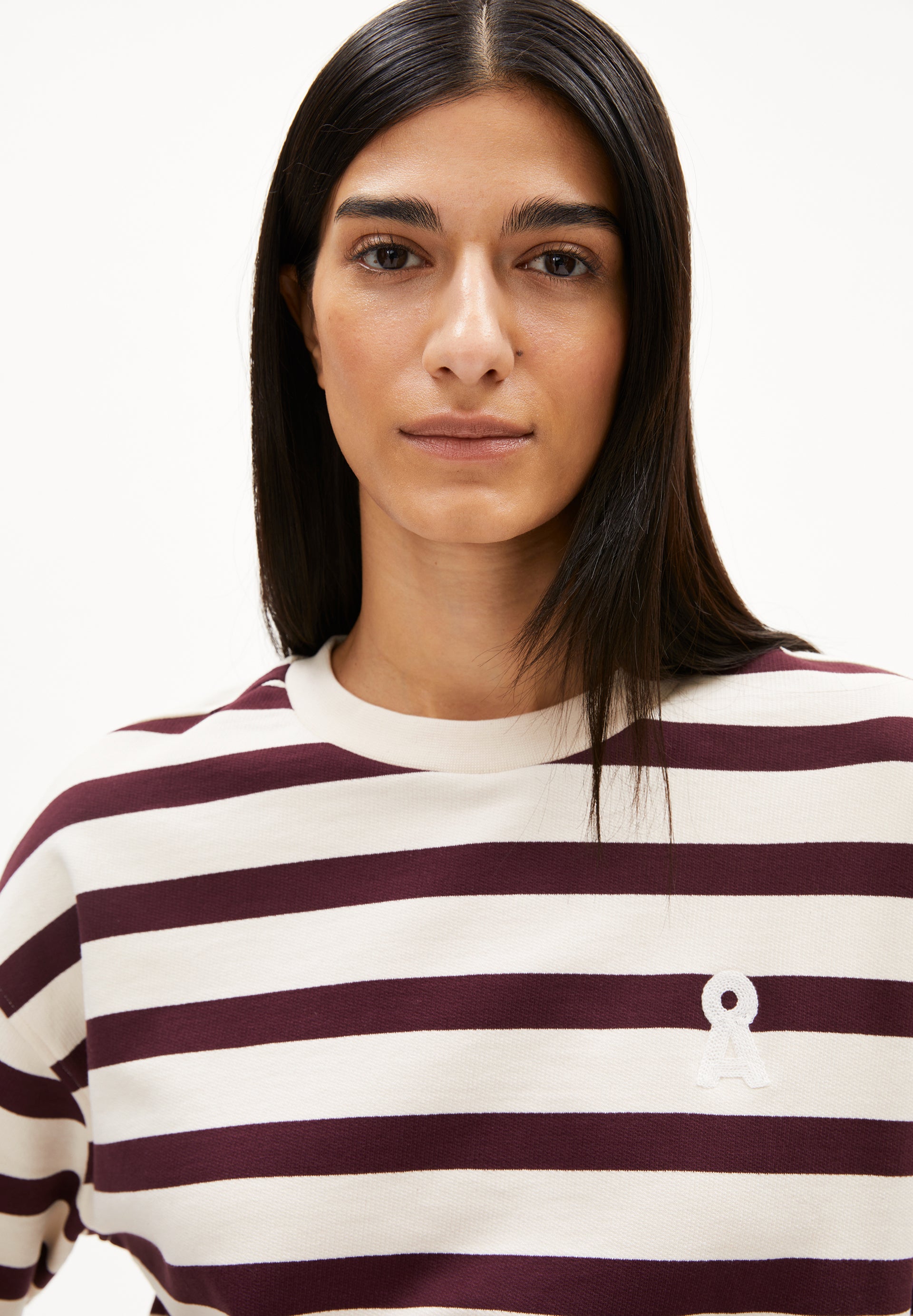 Armedangels Sweatshirt ICONIC Å FRANKAA BOLD aus Bio-Baumwolle