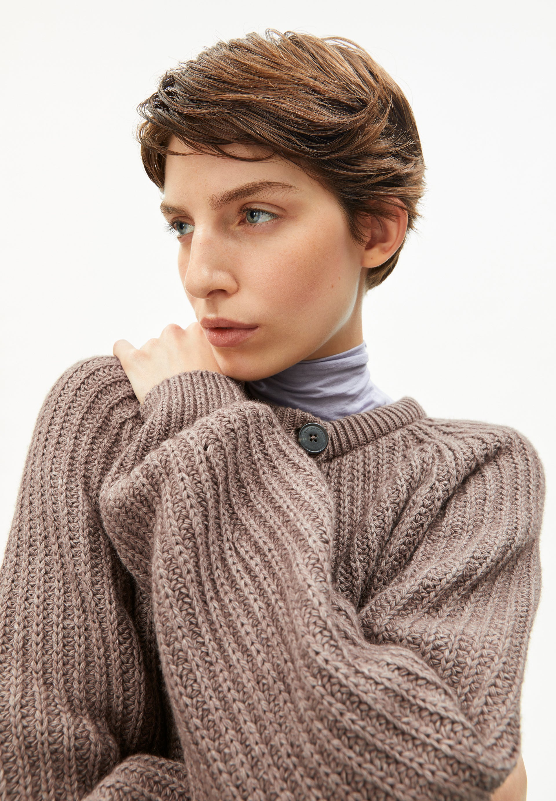 Armedangels Strickjacke SELMAA aus Bio-Woll Mix