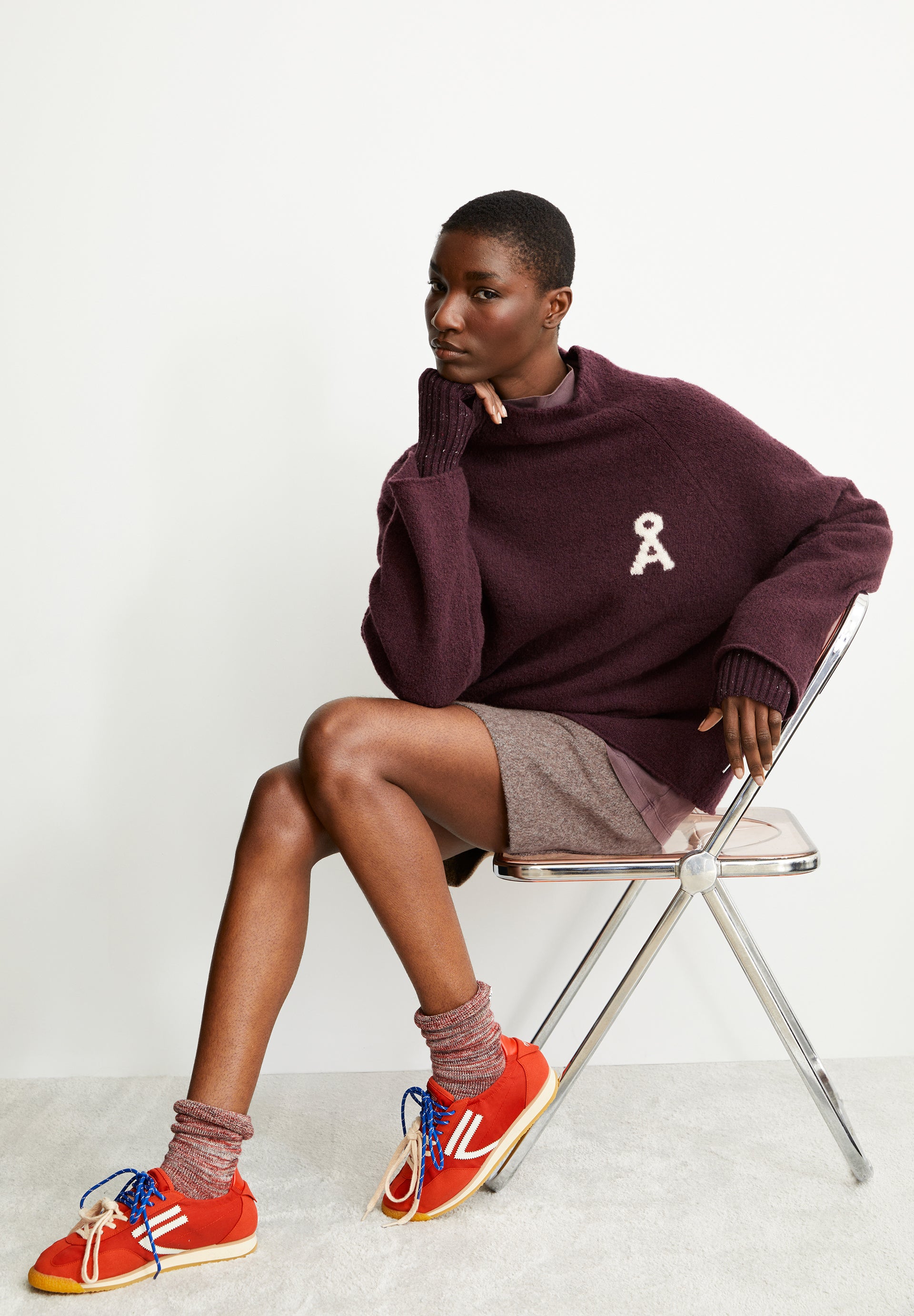 Armedangels Pullover ICONIC Å MONALAA BOUCLÉ aus Woll Mix