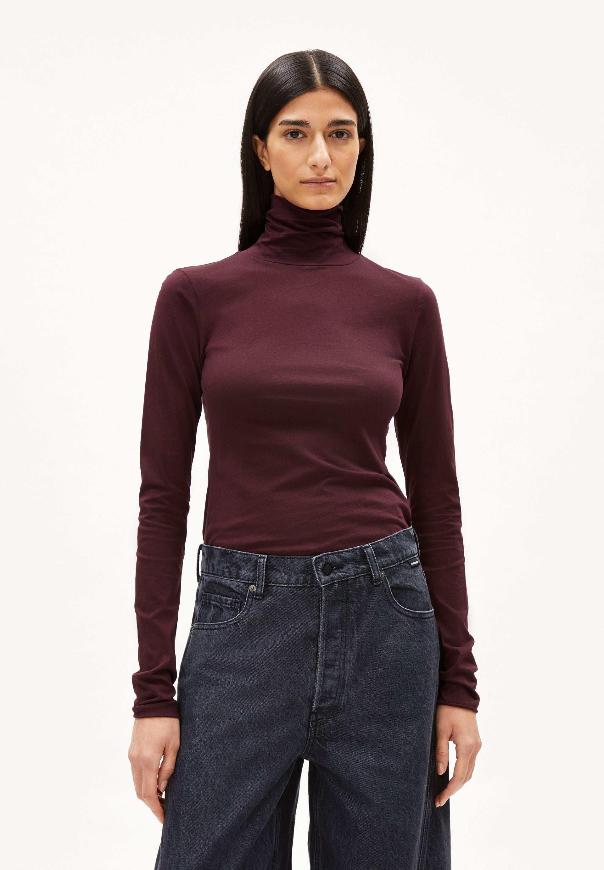 Armedangels Longsleeve GRAZILIANAA SOFT aus Bio-Baumwolle