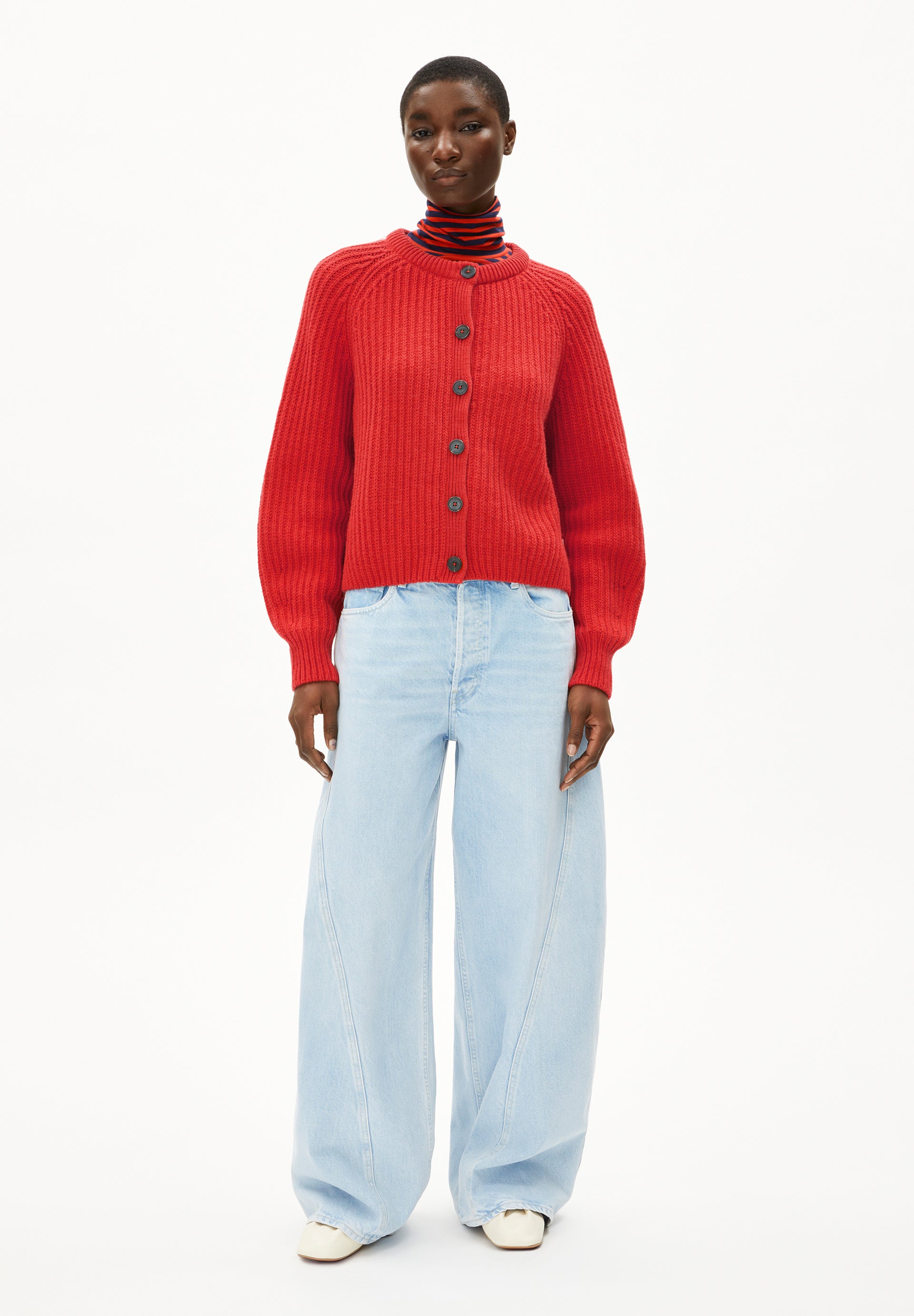 Armedangels Strickjacke SELMAA aus Bio-Woll Mix