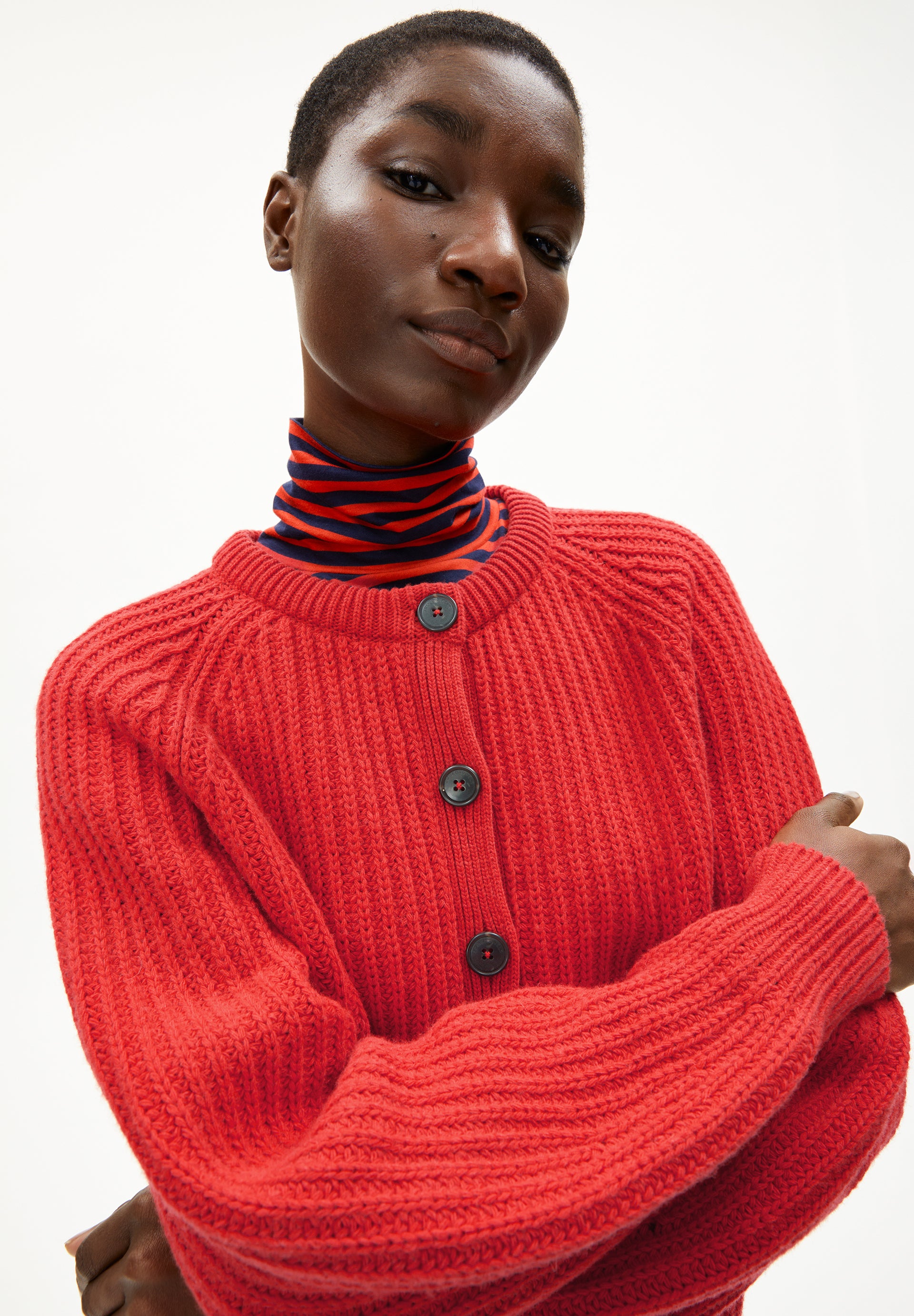 Armedangels Strickjacke SELMAA aus Bio-Woll Mix