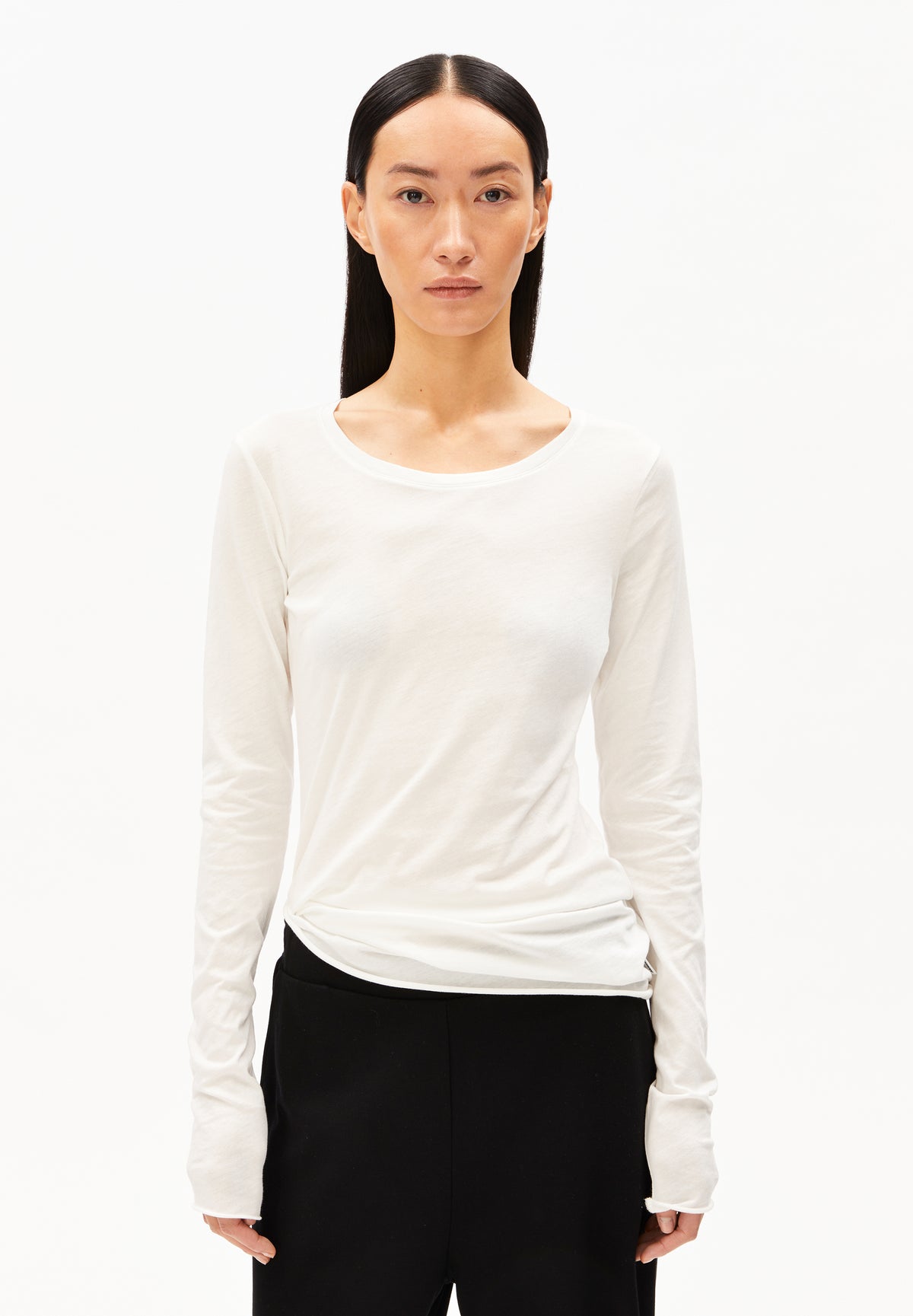 Armedangels Longsleeve aus Bio-Baumwolle EINIAARA SOFT