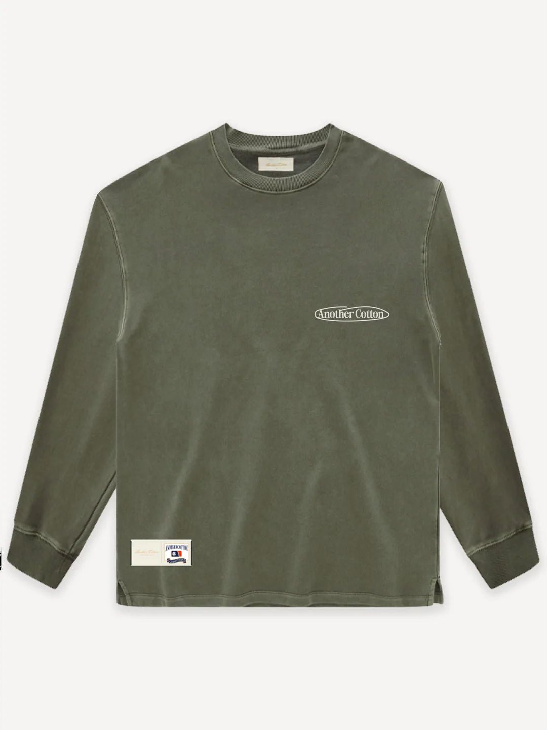 Another Cotton Sweatshirt Running Late Washed