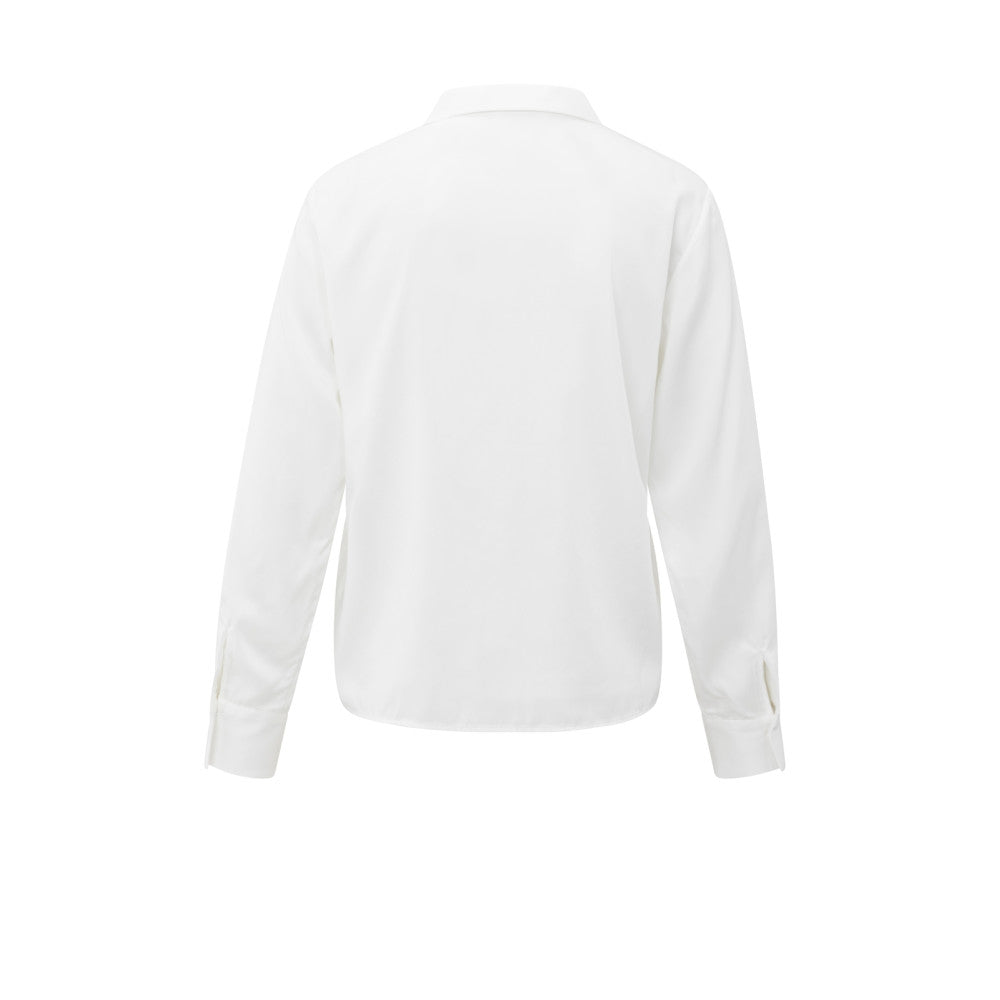 Yaya Bluse mit Kragendetail