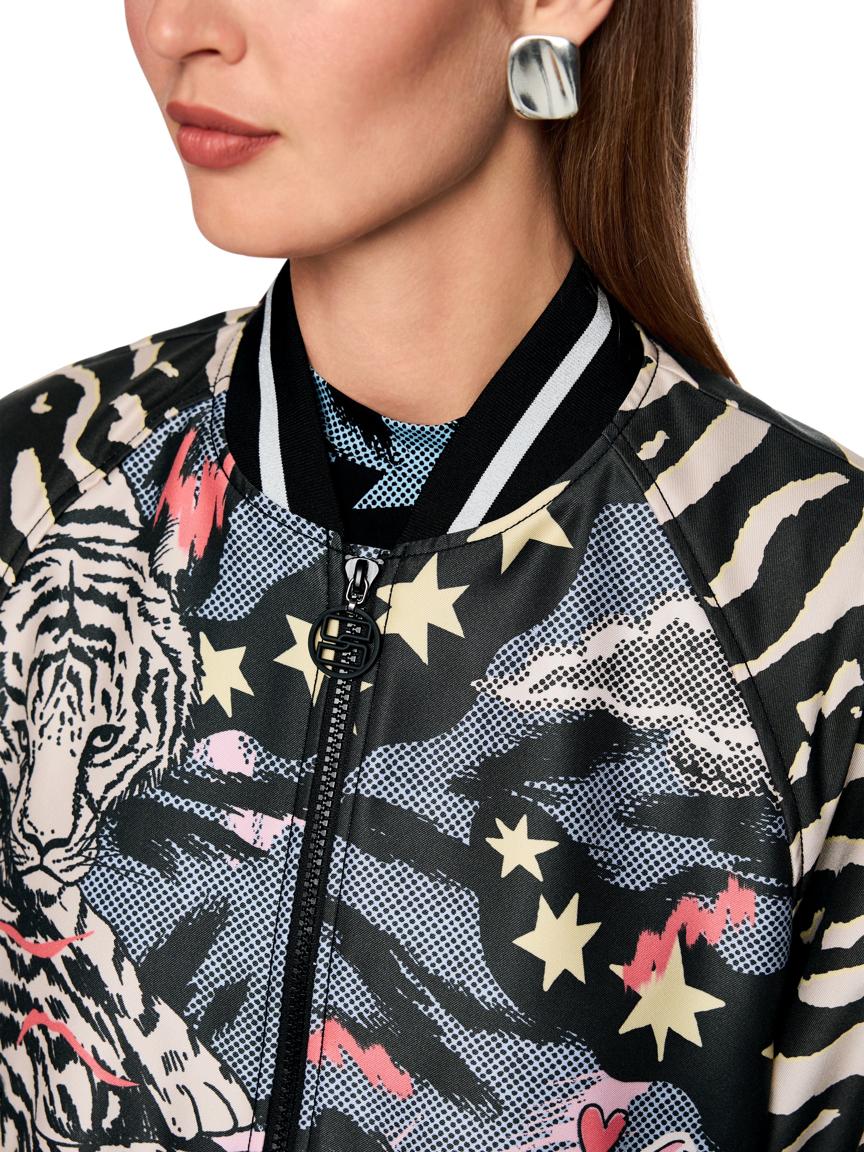 Marc Cain Blousonjacke mit Comic Print