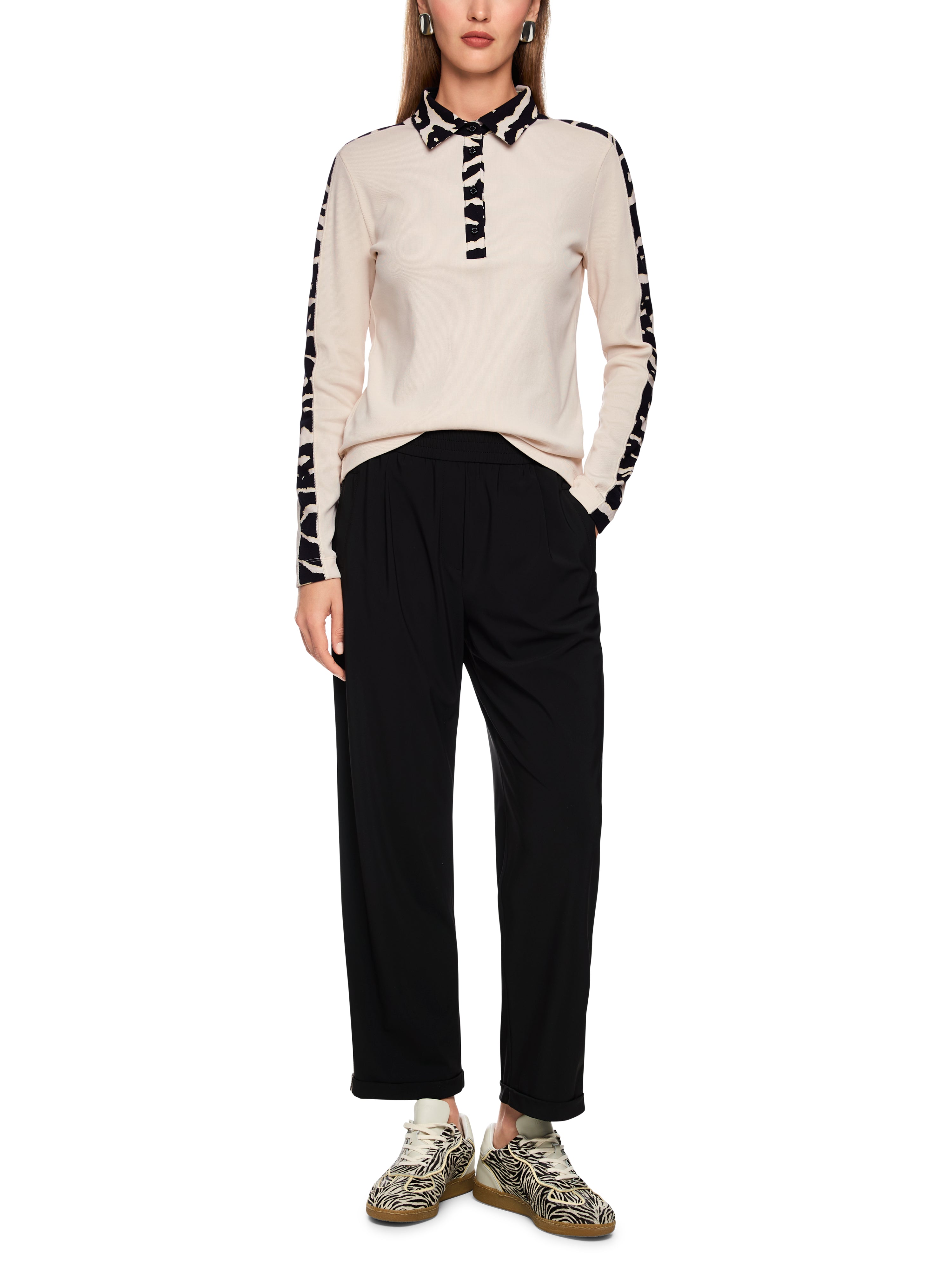 Marc Cain Langarmshirt mit Animal Details