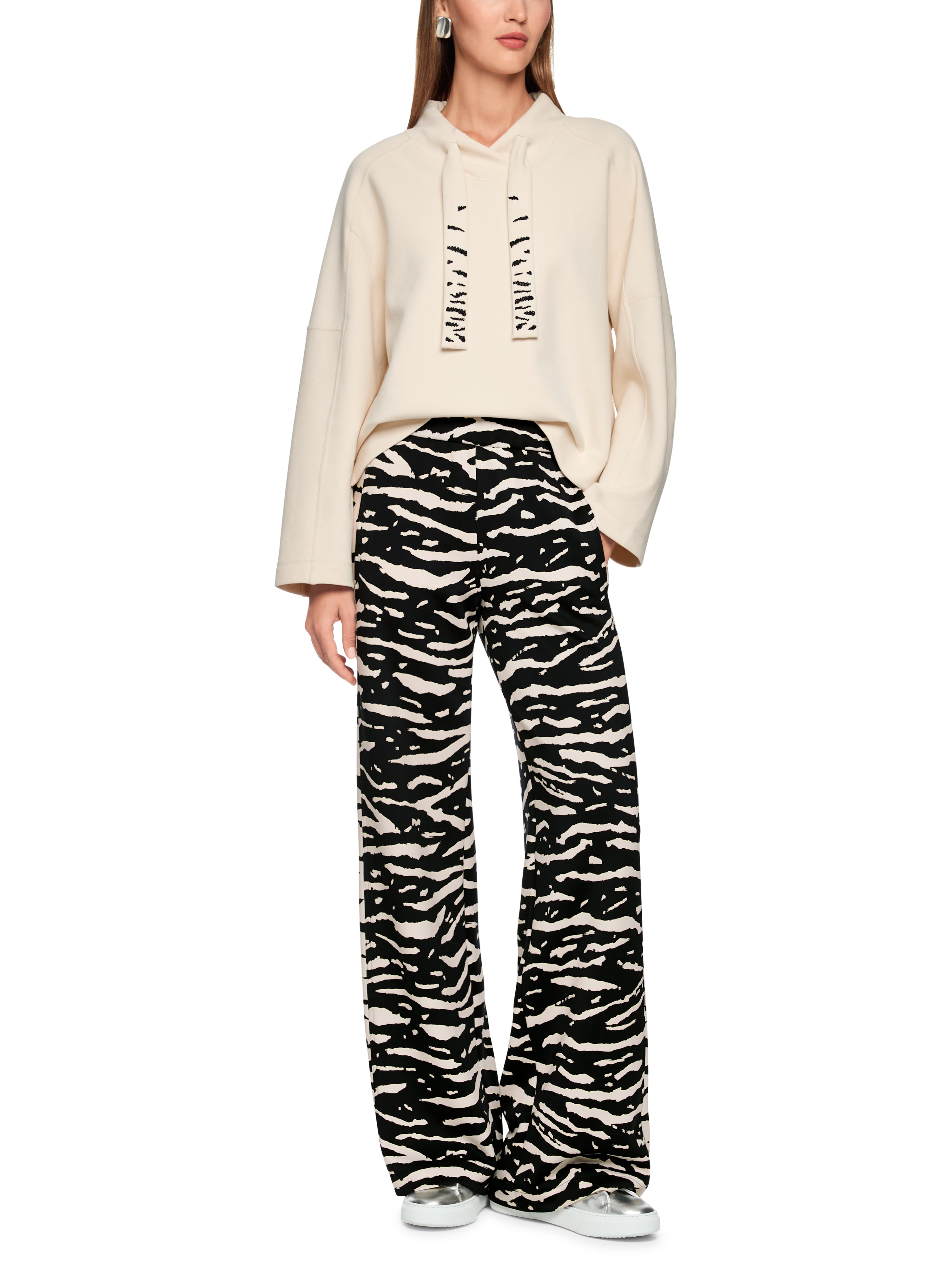 Marc Cain Hose WELKOM mit Animal Print