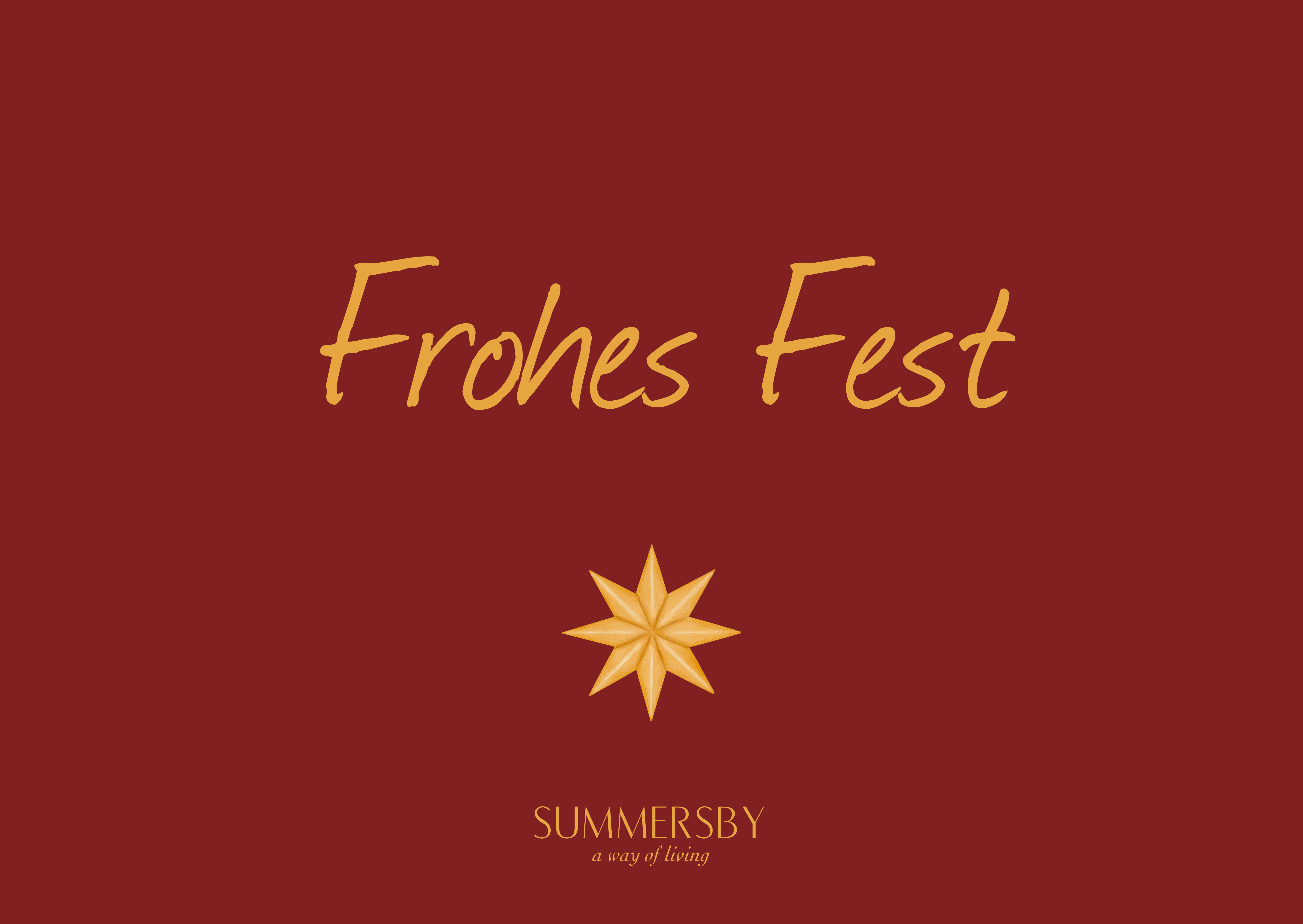 Gutschein Frohes Fest