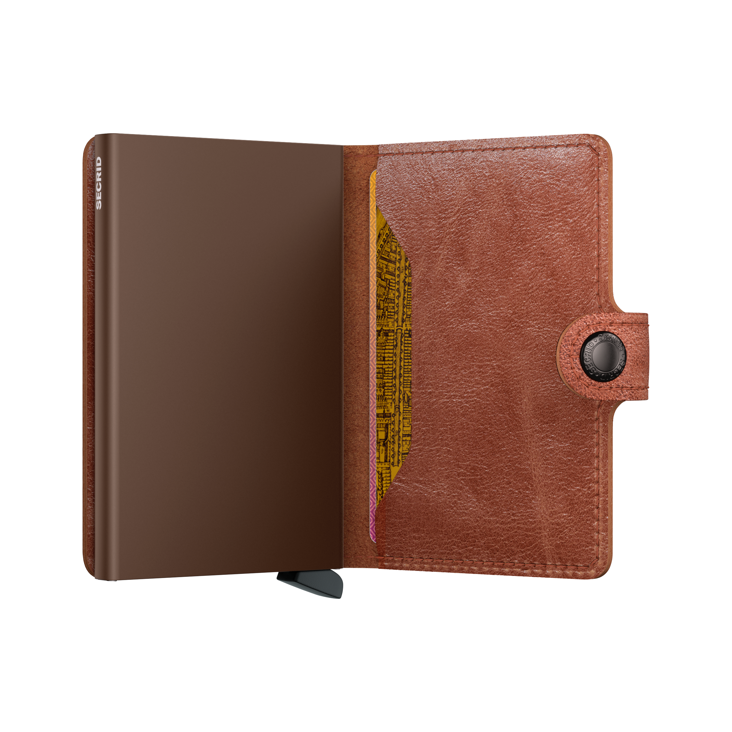 SECRID Miniwallet Vintage Cognac-Brown