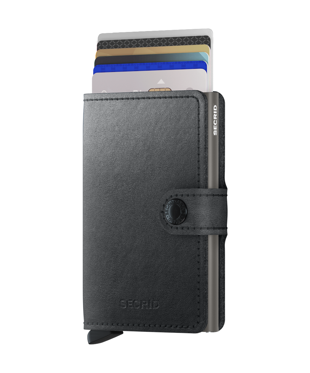 SECRID Miniwallet MIRUM Plant-Based Black