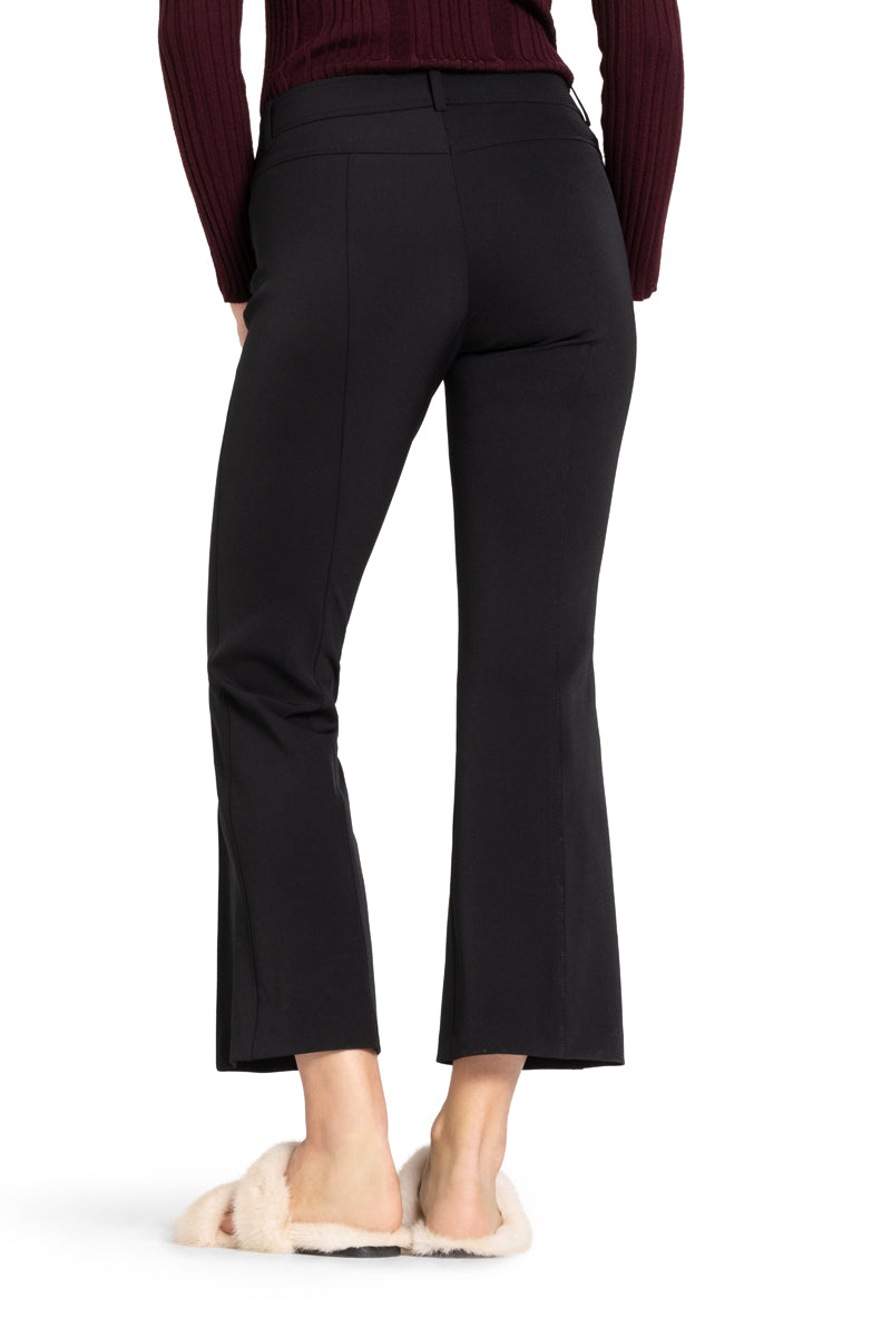 CAMBIO Hose Flared-Fit Cropped Farah patched pocket