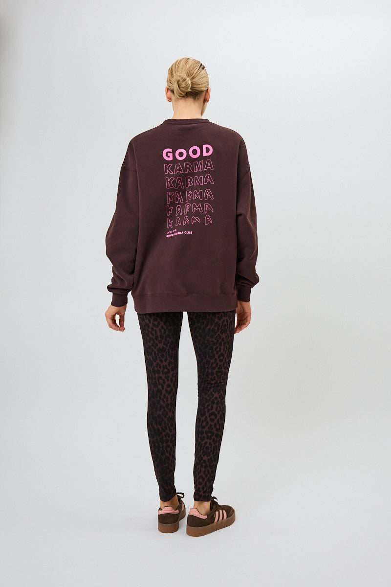 Oh April Rita Leggings Leo Truffle