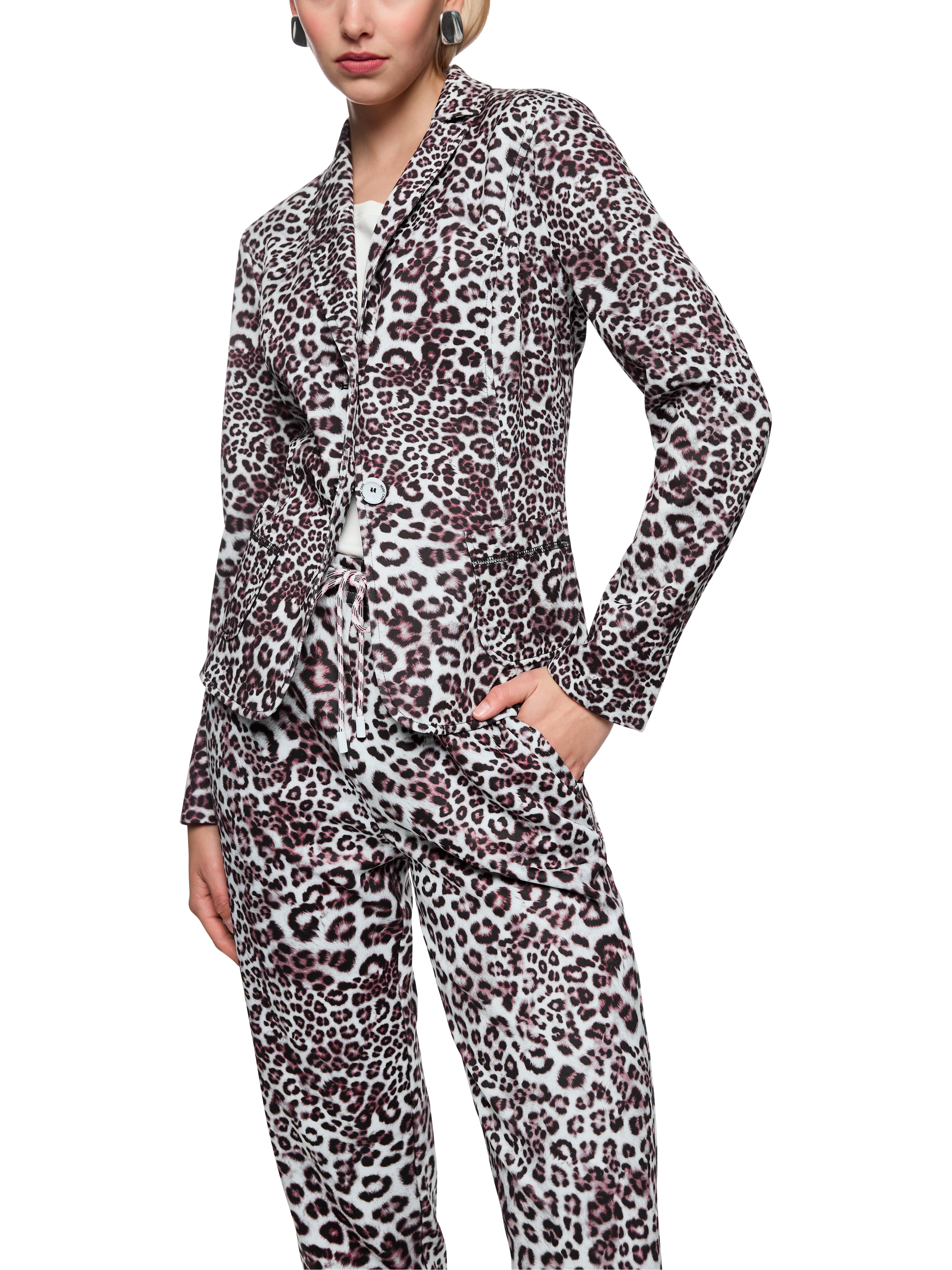 Marc Cain Blazer mit Leo Print