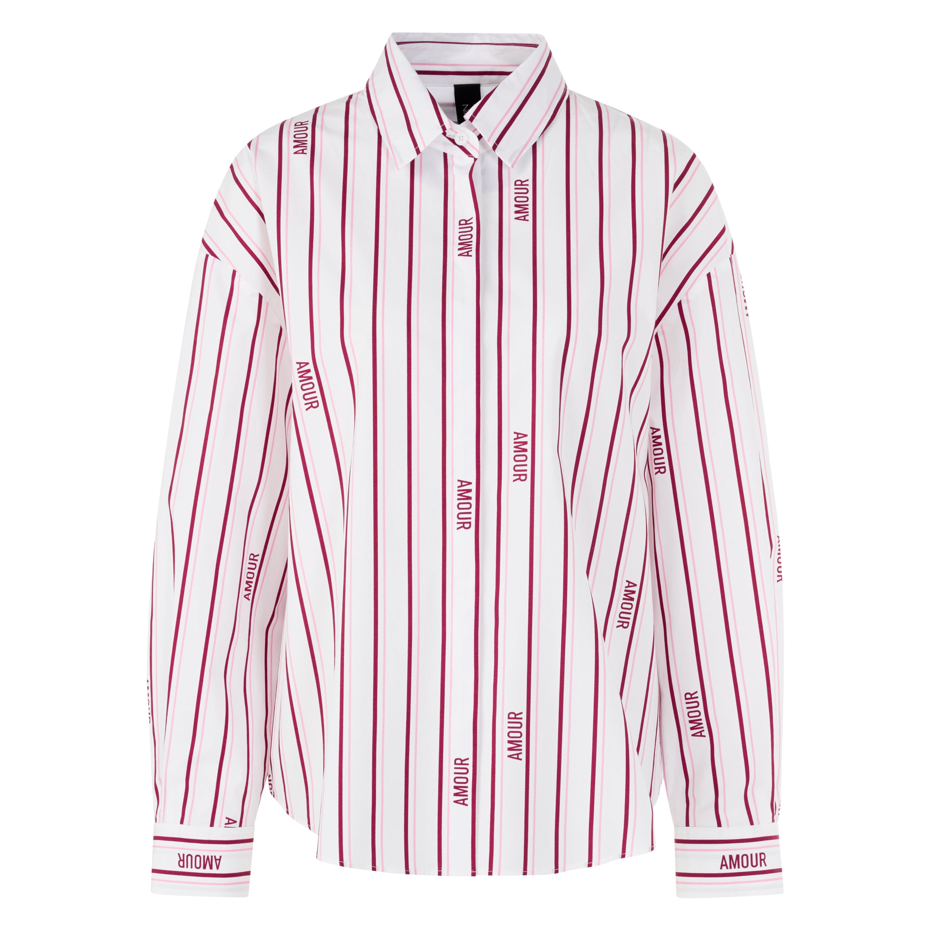 Marc Cain Gestreifte Bluse "Rethink Together"