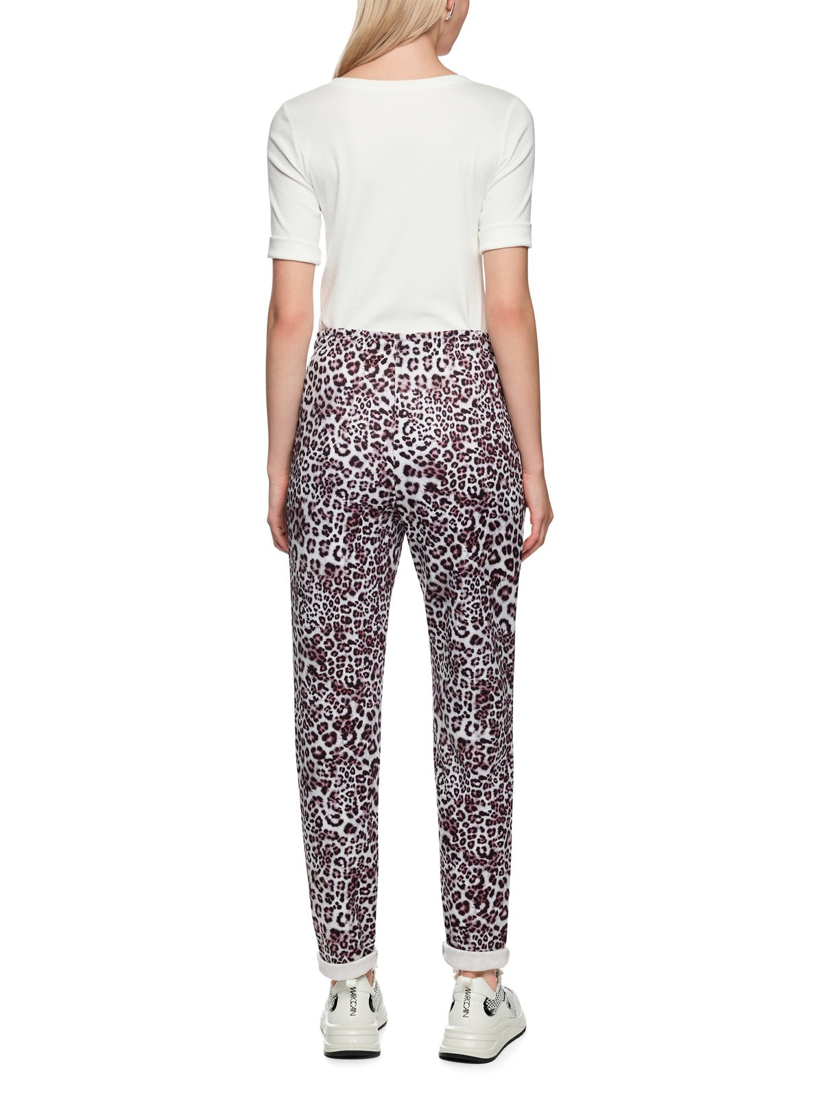 Marc Cain Hose FOCHA mit Leo Print