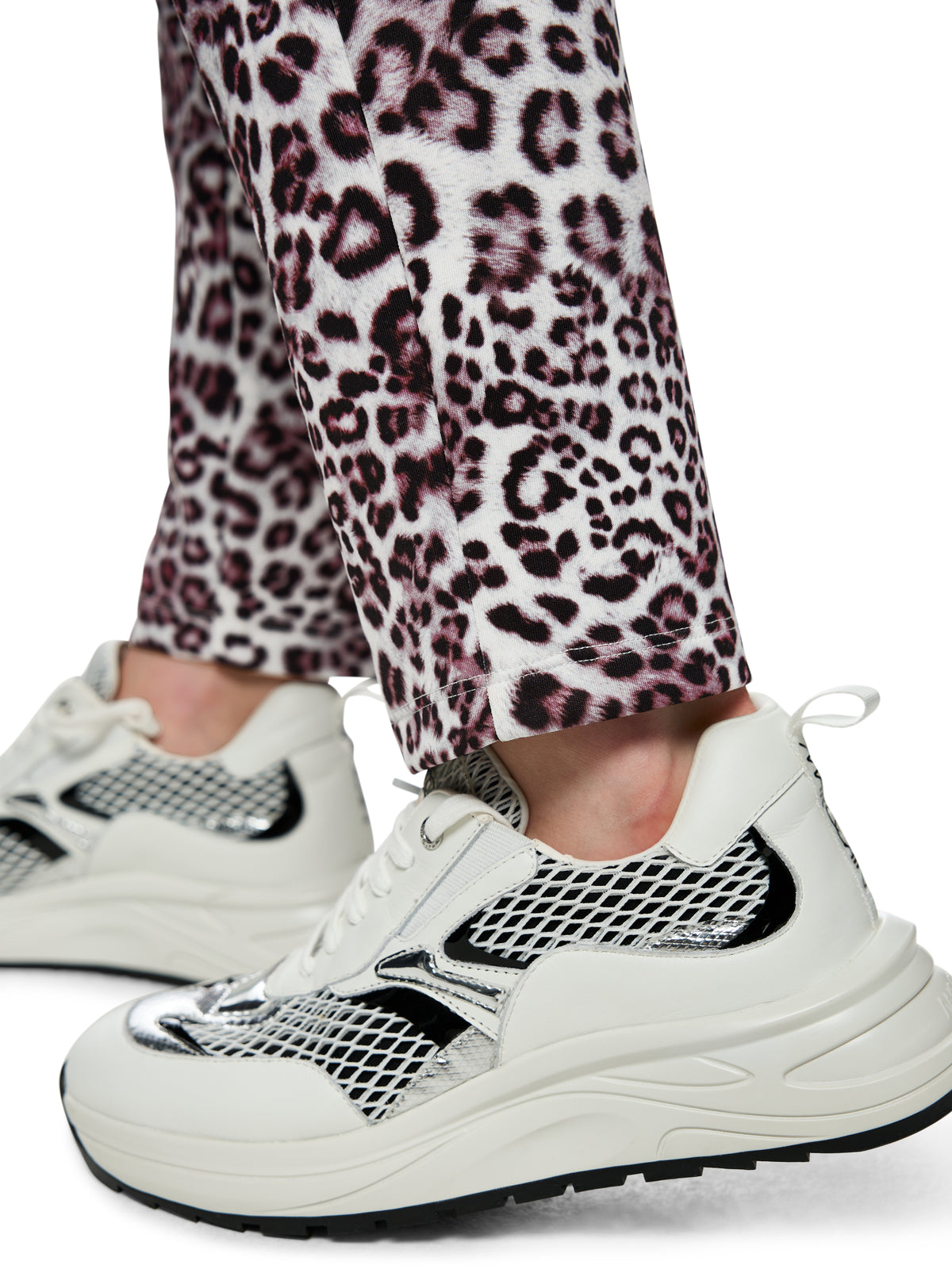 Marc Cain Hose FOCHA mit Leo Print