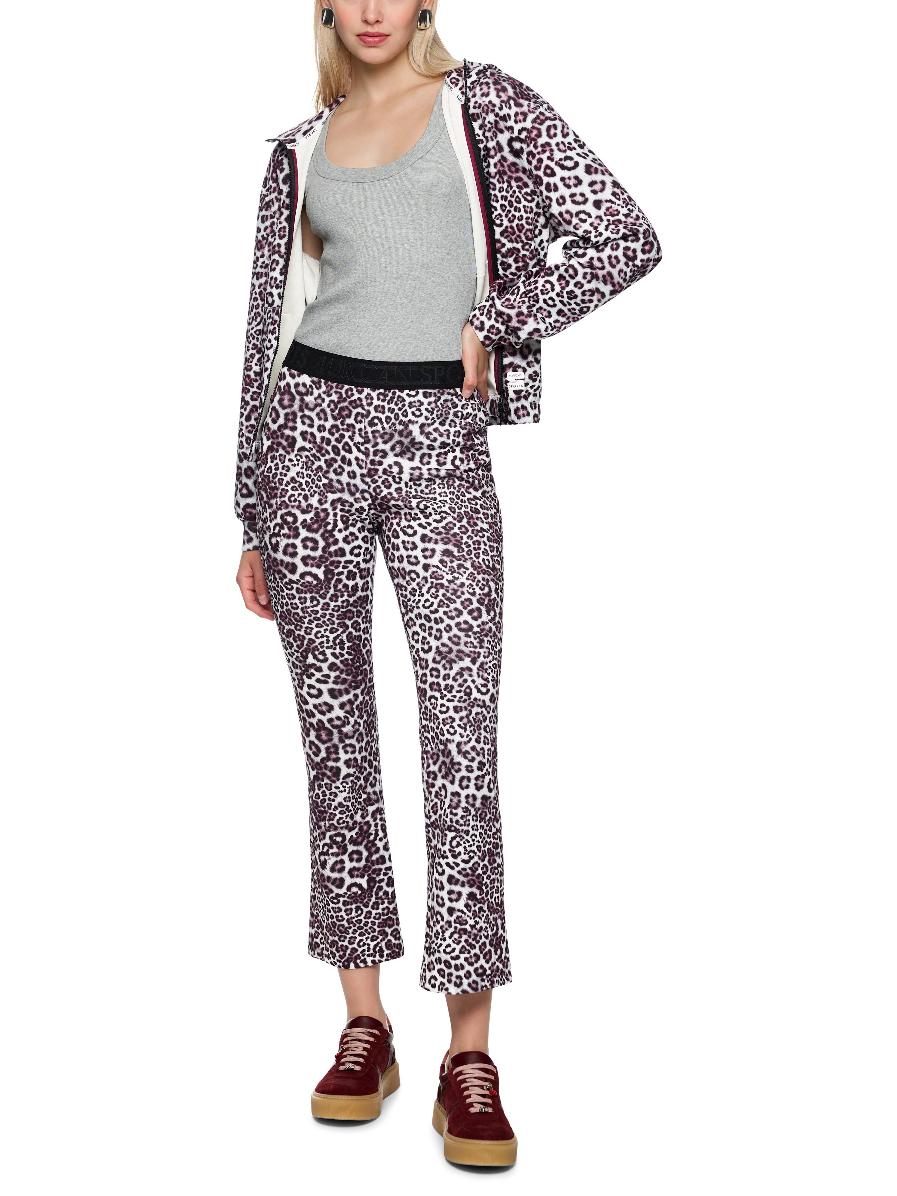 Marc Cain Leggings SOFIA mit Leo Print