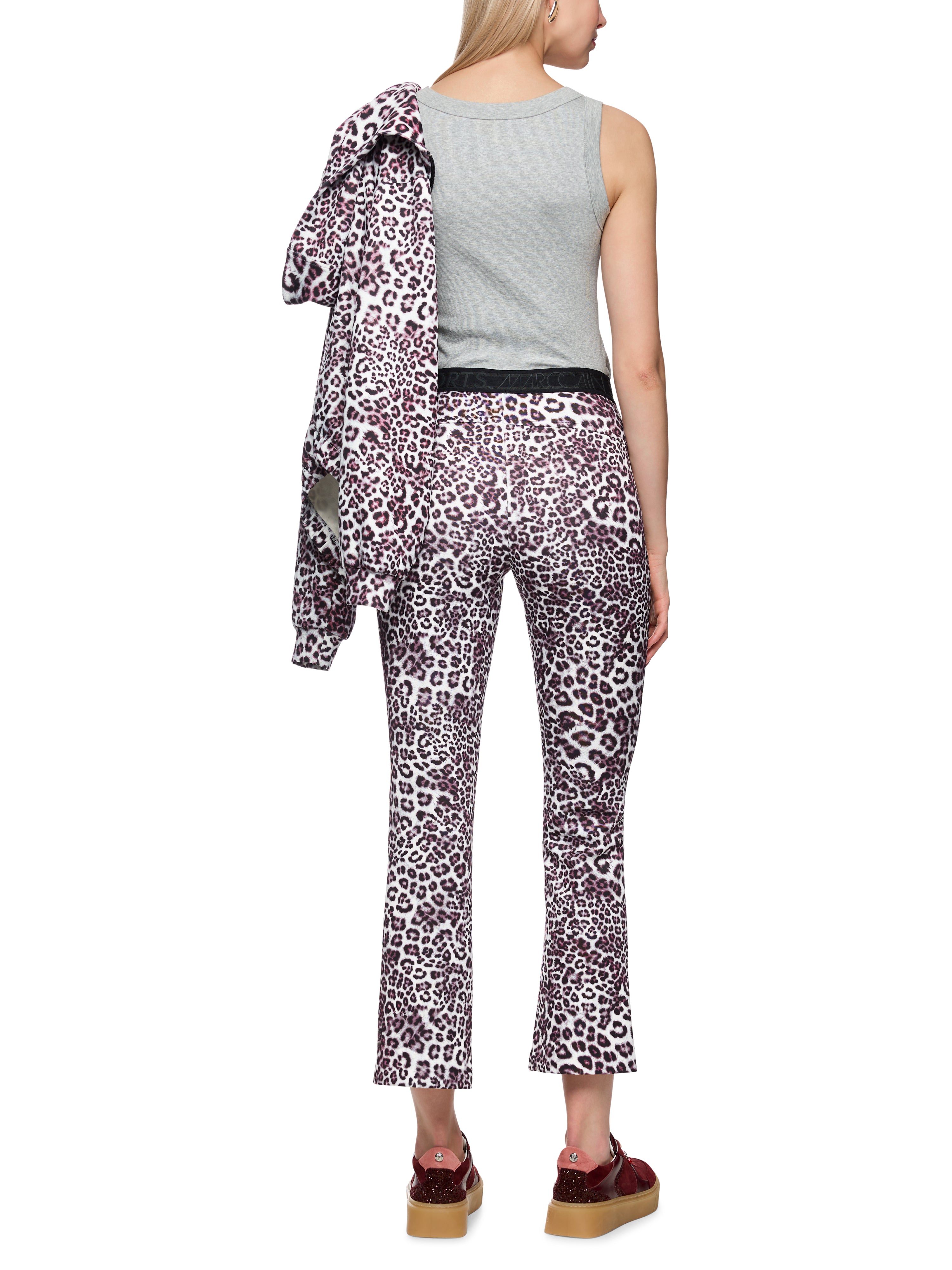 Marc Cain Leggings SOFIA mit Leo Print