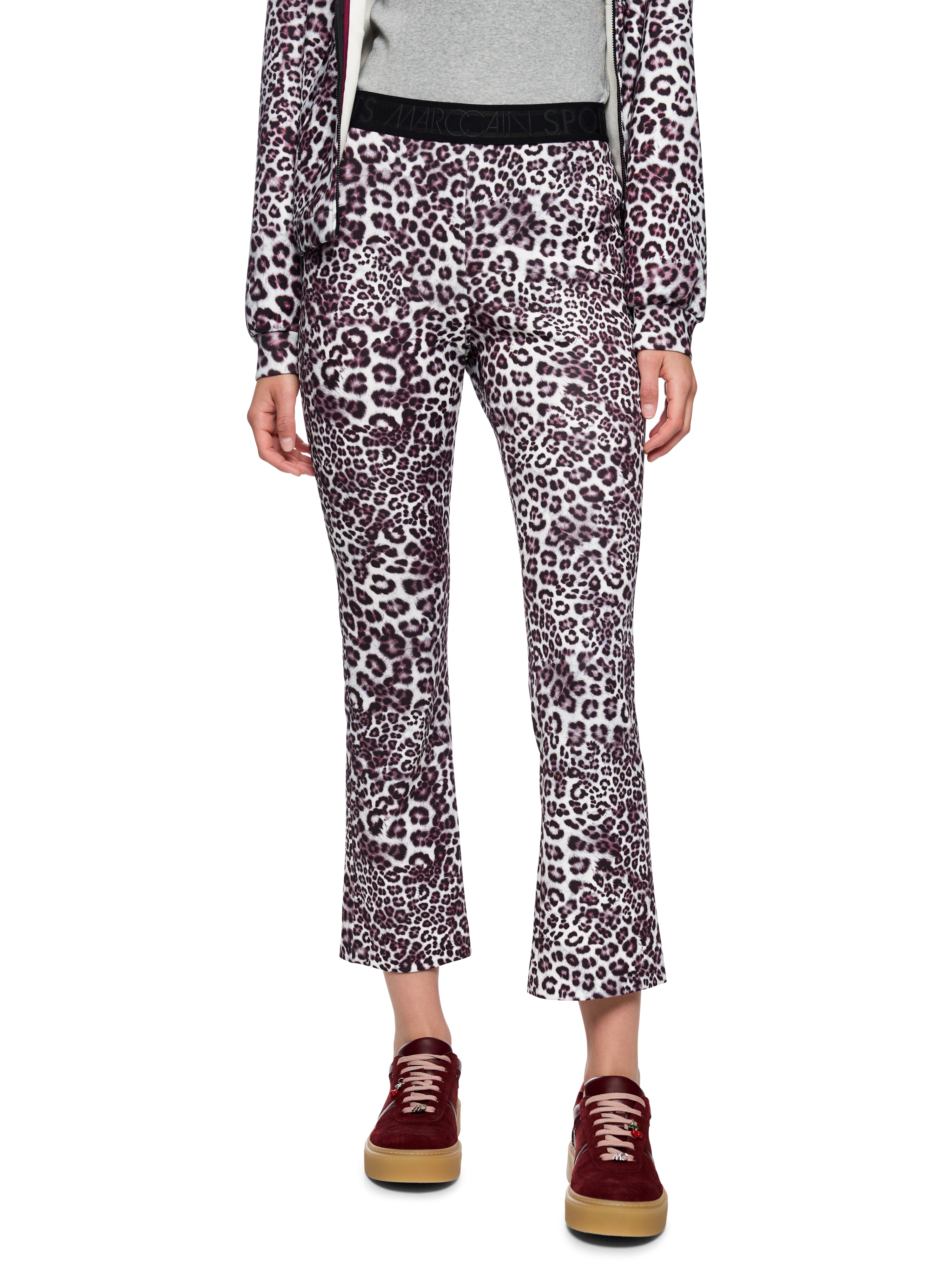 Marc Cain Leggings SOFIA mit Leo Print