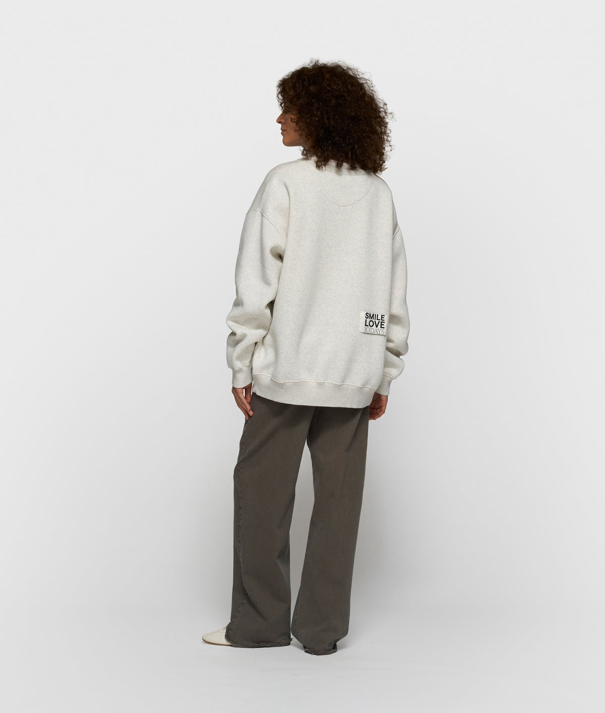 10Days Statement Sweater Smile Love