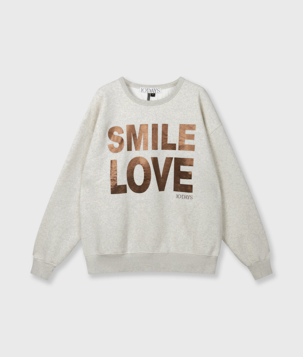 10Days Statement Sweater Smile Love