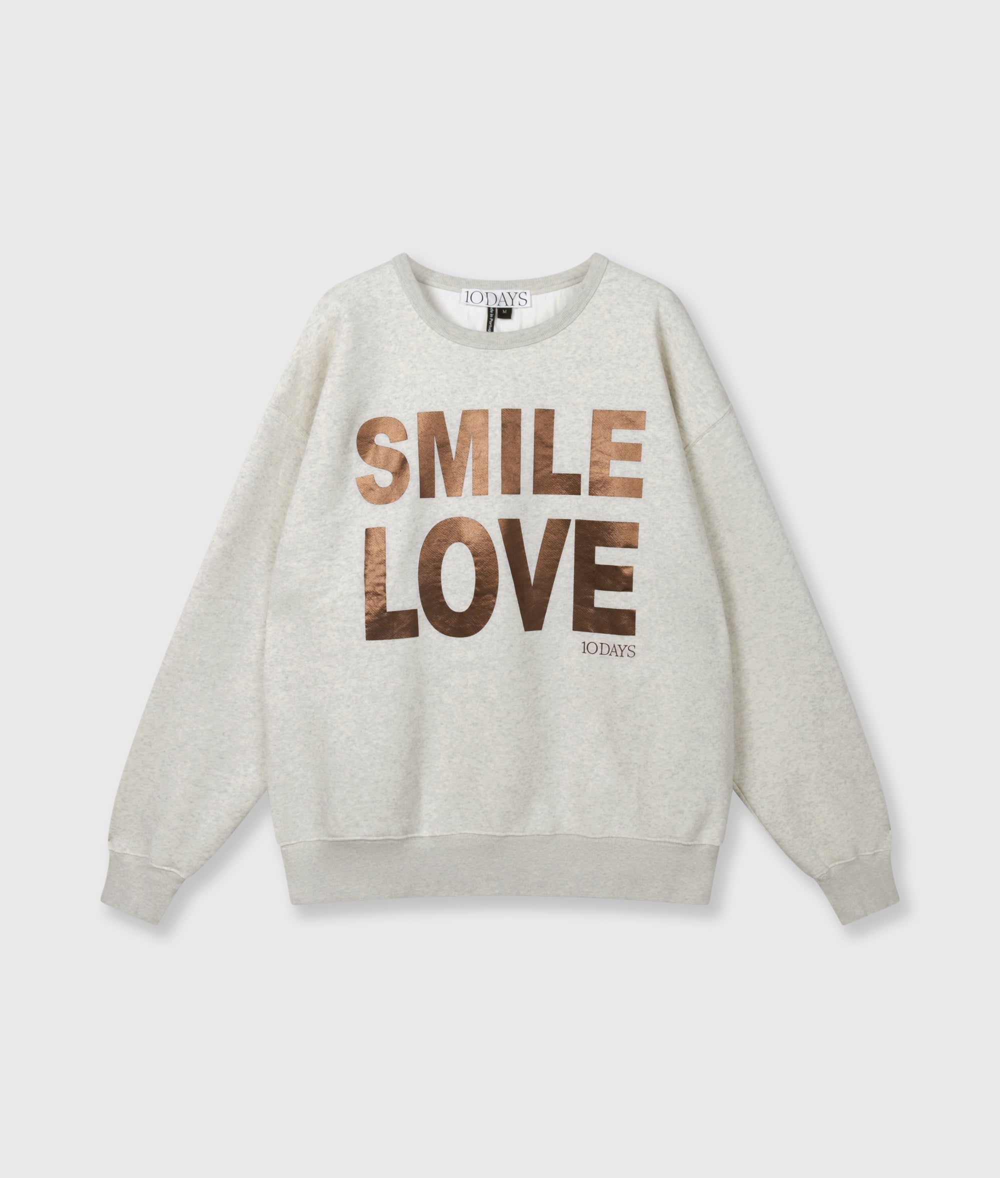 10Days Statement Sweater Smile Love