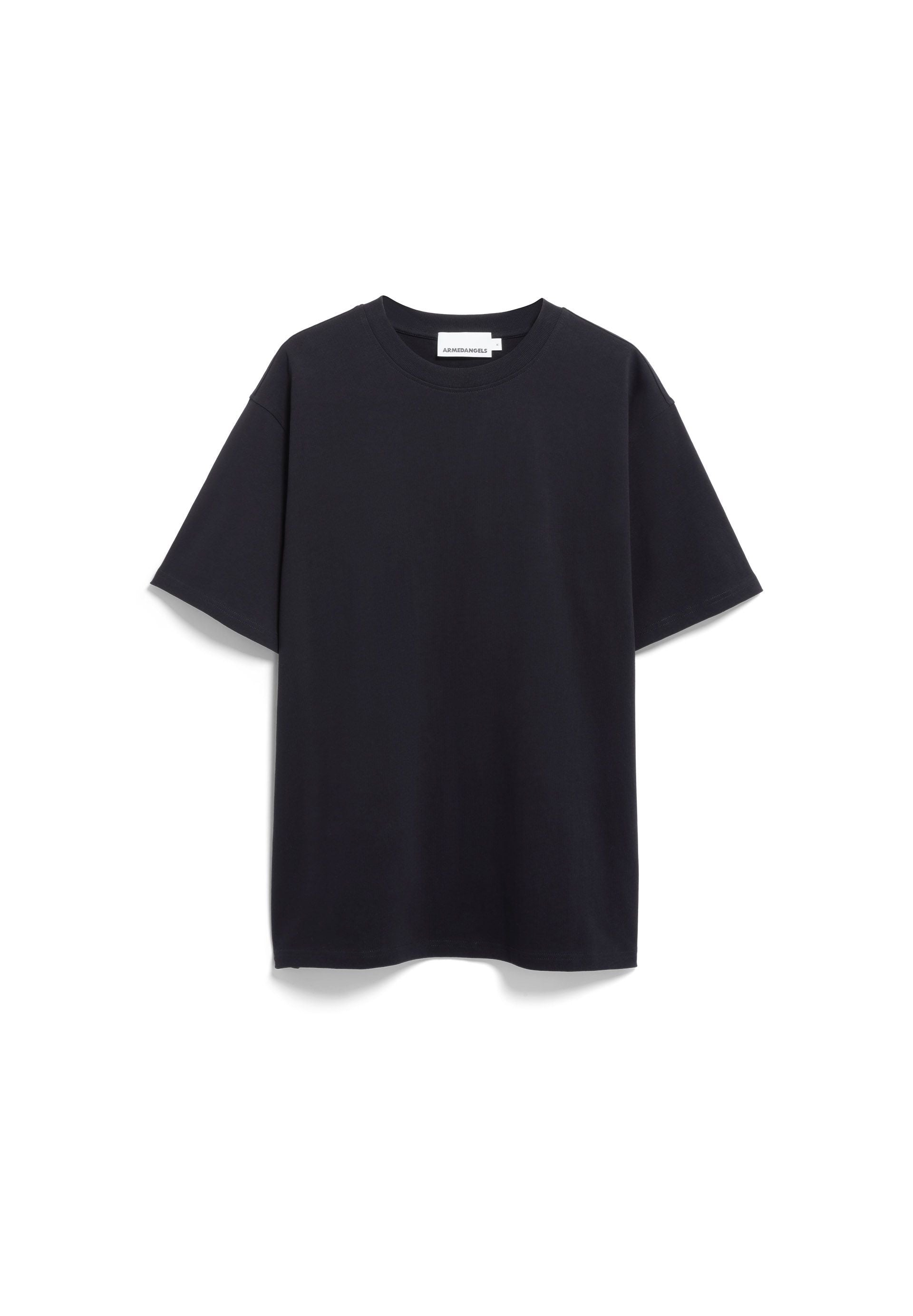 armedangels T-SHIRT MAARKOS HEAVY WEIGHT aus Baumwoll-Mix