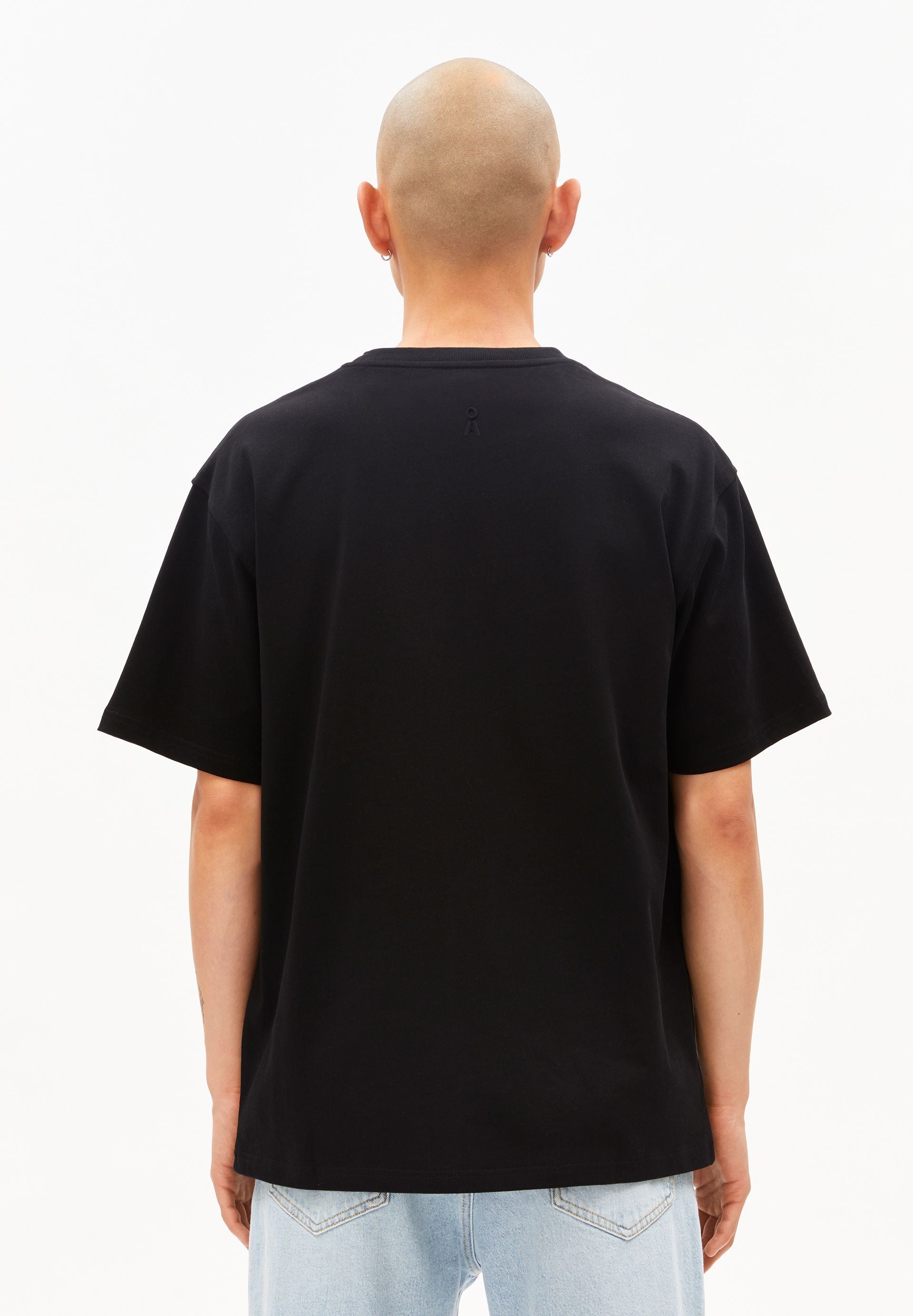 armedangels T-SHIRT MAARKOS HEAVY WEIGHT aus Baumwoll-Mix